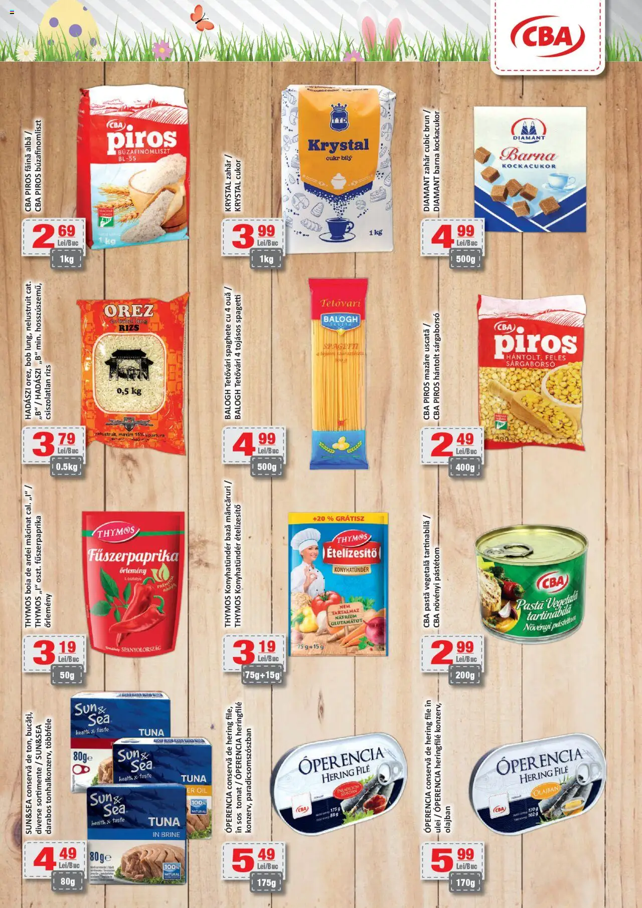 Catalog CBA 5 - 24 Aprilie 2025 | Pagina 5 | Produse: Ardei, Orez, Sos, Zahăr