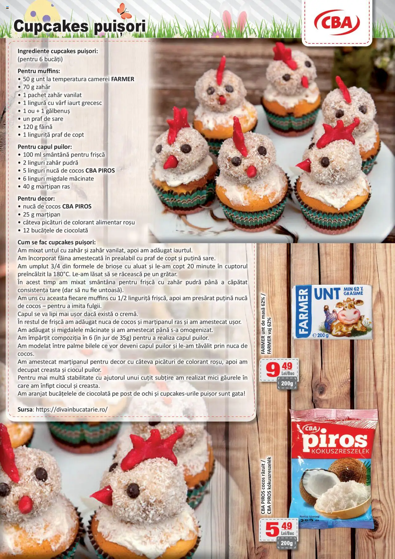 Catalog CBA 5 - 24 Aprilie 2025 | Pagina 9 | Produse: Cuțit, Migdale, Unt, Smântână
