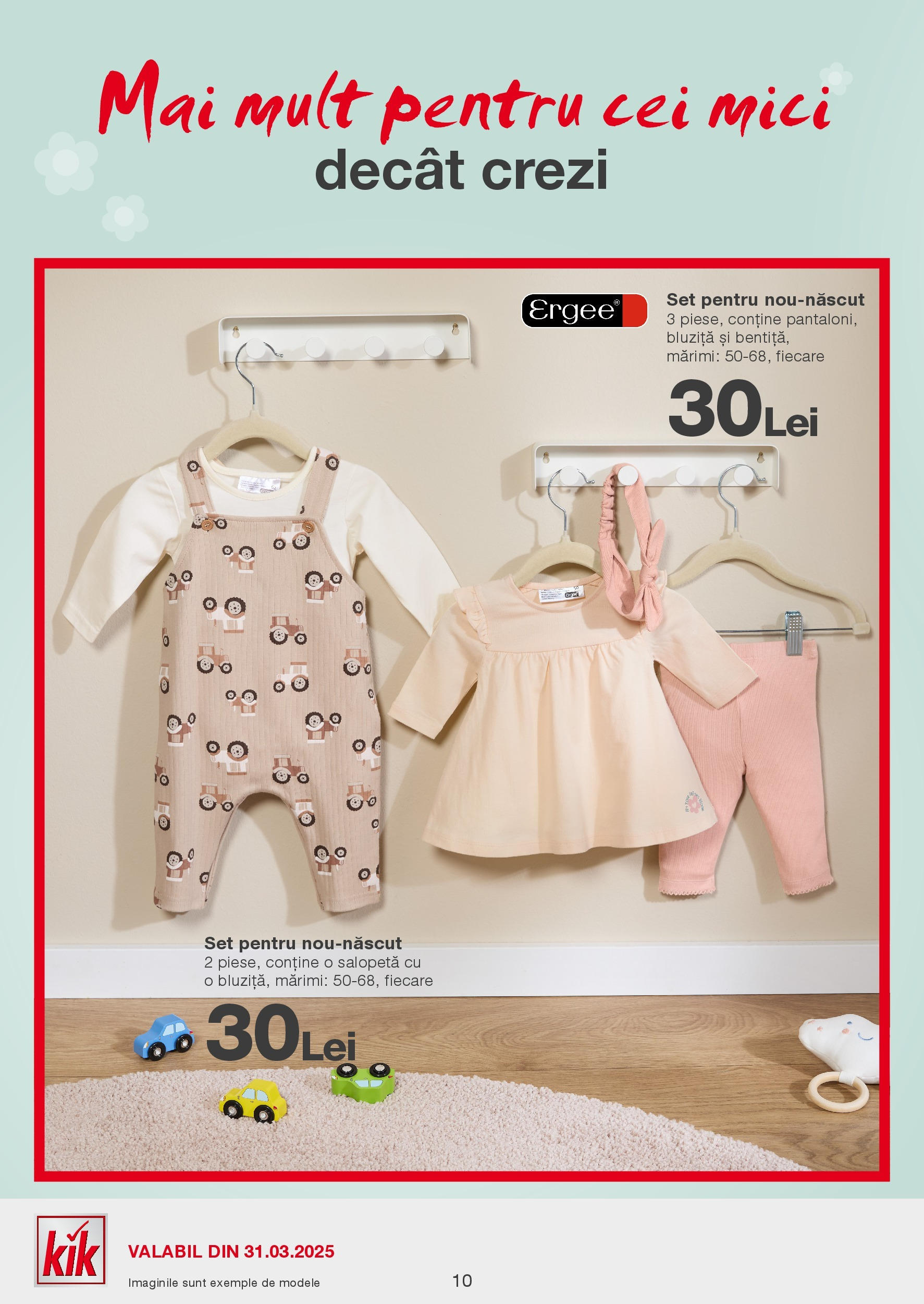 Catalog Kik 31 Martie - 6 Aprilie 2025 | Pagina 10 | Produse: Mici, Salopetă