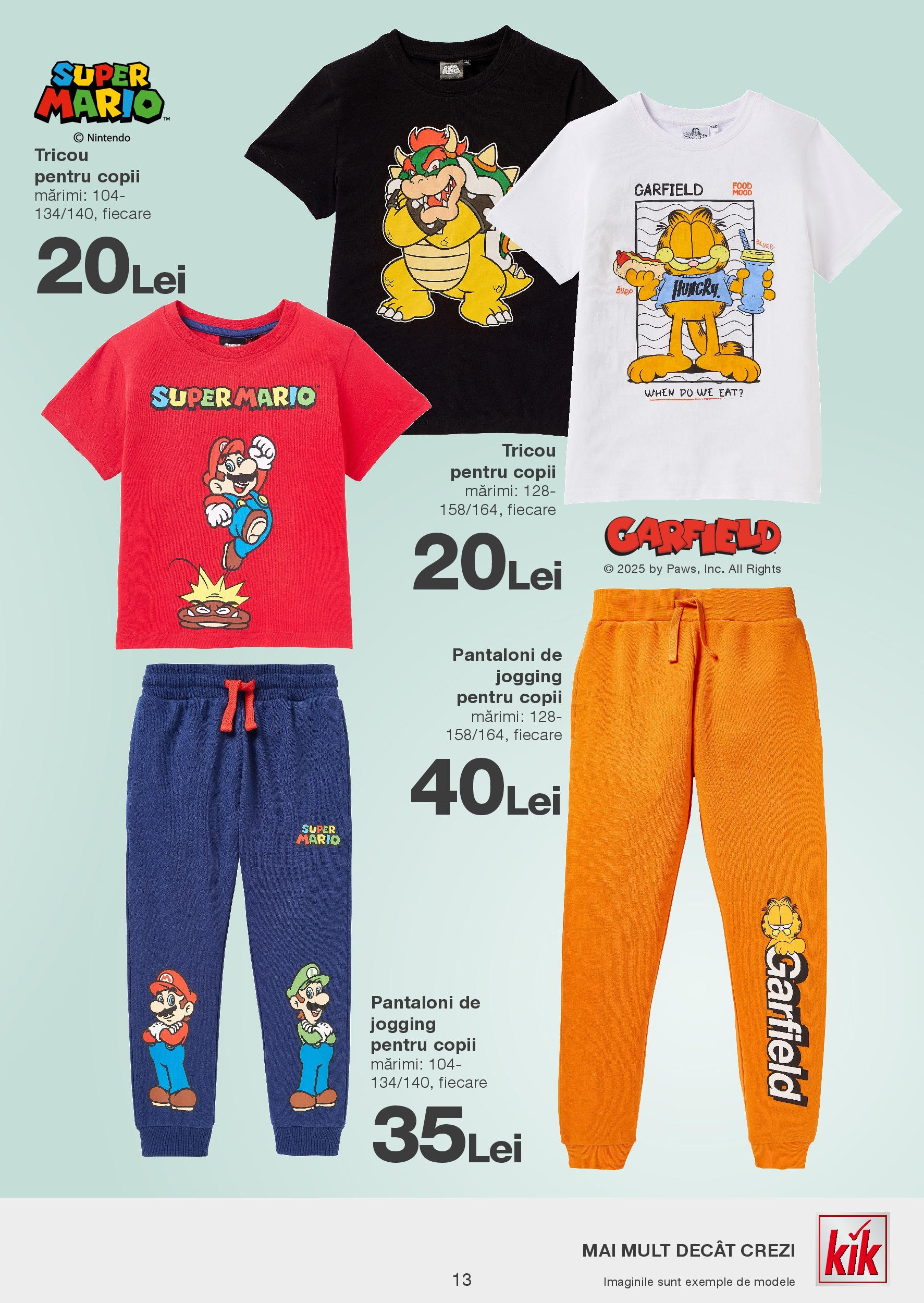 Catalog Kik 31 Martie - 6 Aprilie 2025 | Pagina 13 | Produse: Tricou, Pantaloni