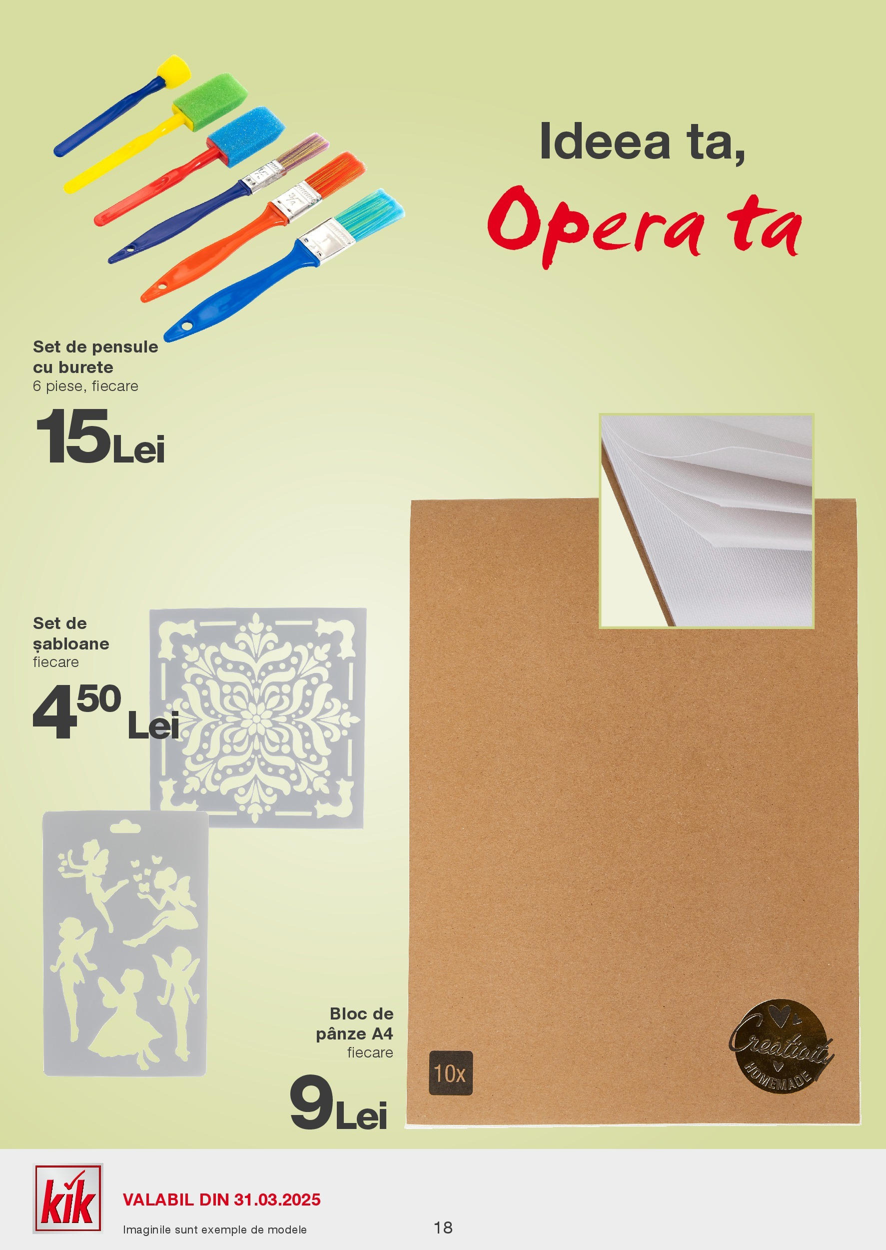 Catalog Kik 31 Martie - 6 Aprilie 2025 | Pagina 18 | Produse: Burete