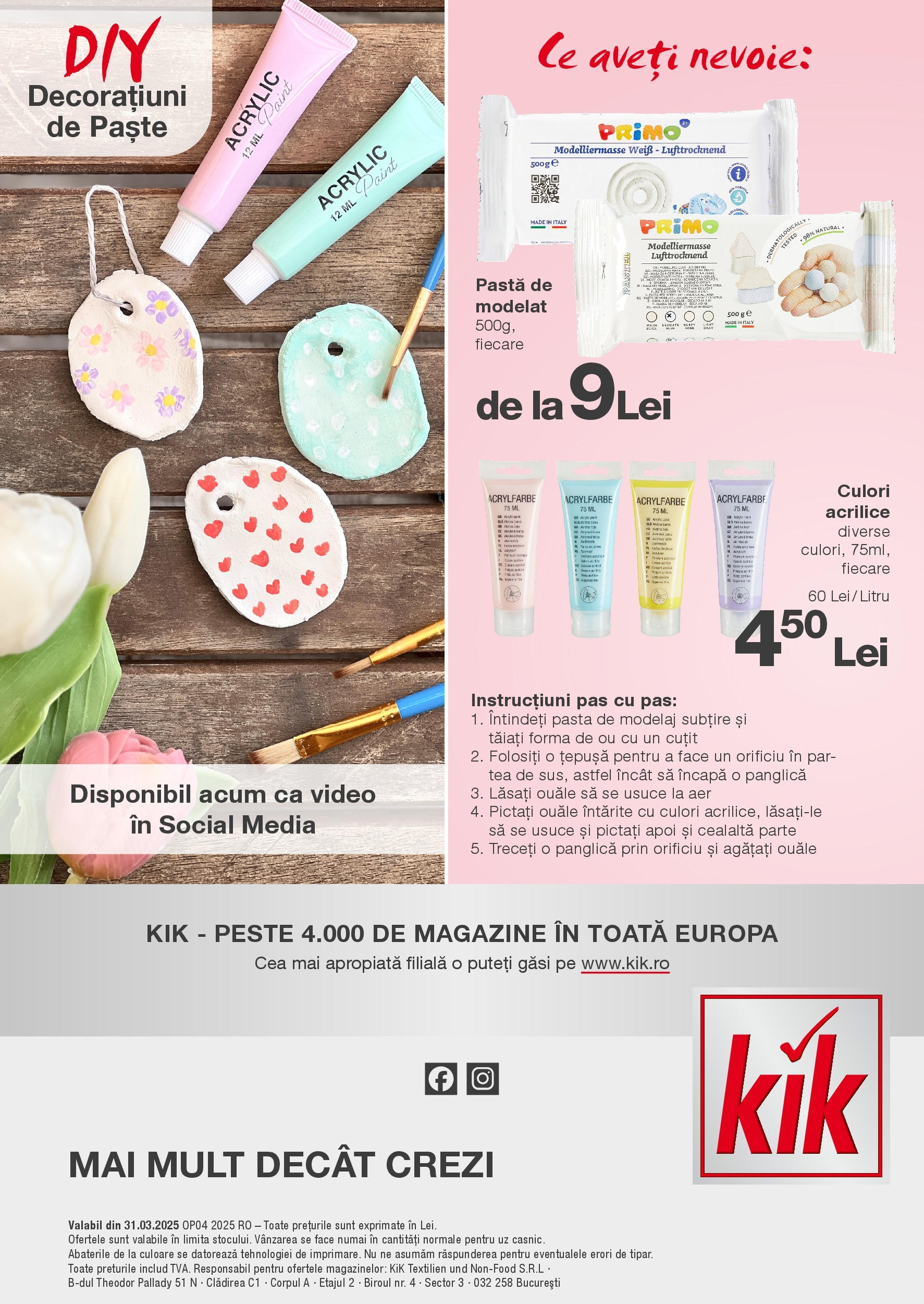 Catalog Kik 31 Martie - 6 Aprilie 2025 | Pagina 26 | Produse: Video, Cuțit, Pește, Paste