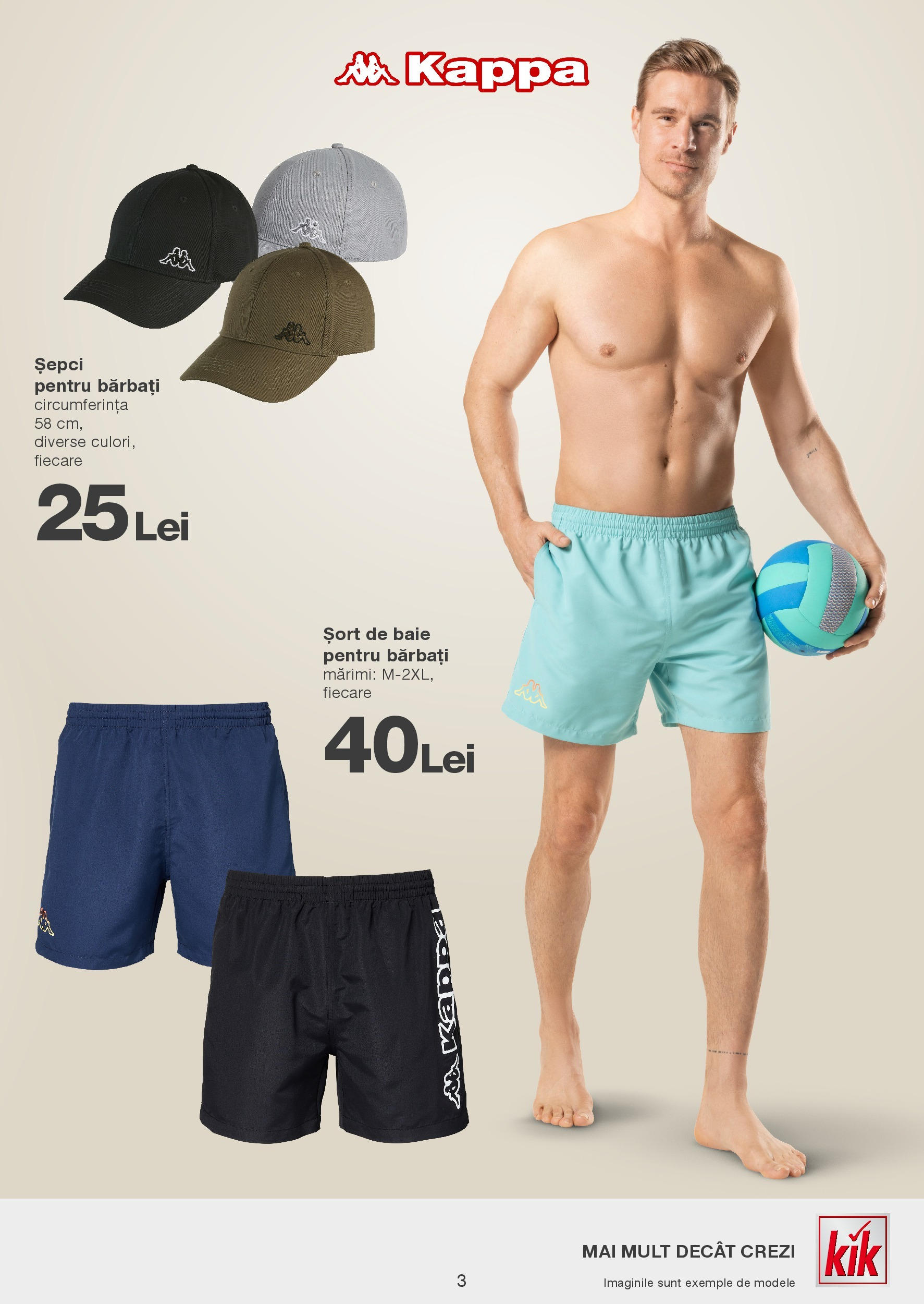 Catalog Kik 31 Martie - 6 Aprilie 2025 | Pagina 3 | Produse: Șort, Șort de baie