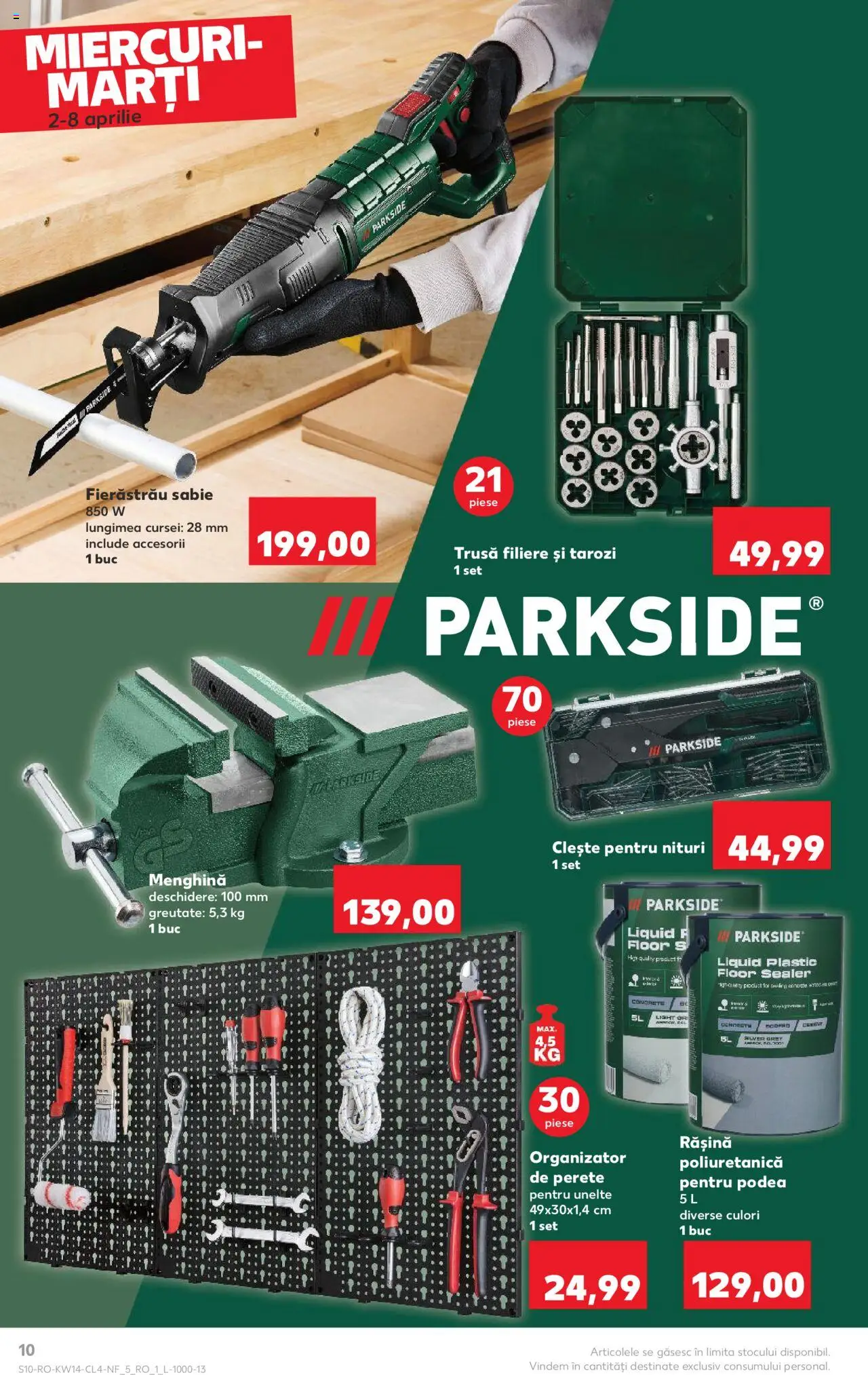 Catalog Kaufland 2 - 8 Aprilie 2025 | Pagina 10 | Produse: Clește