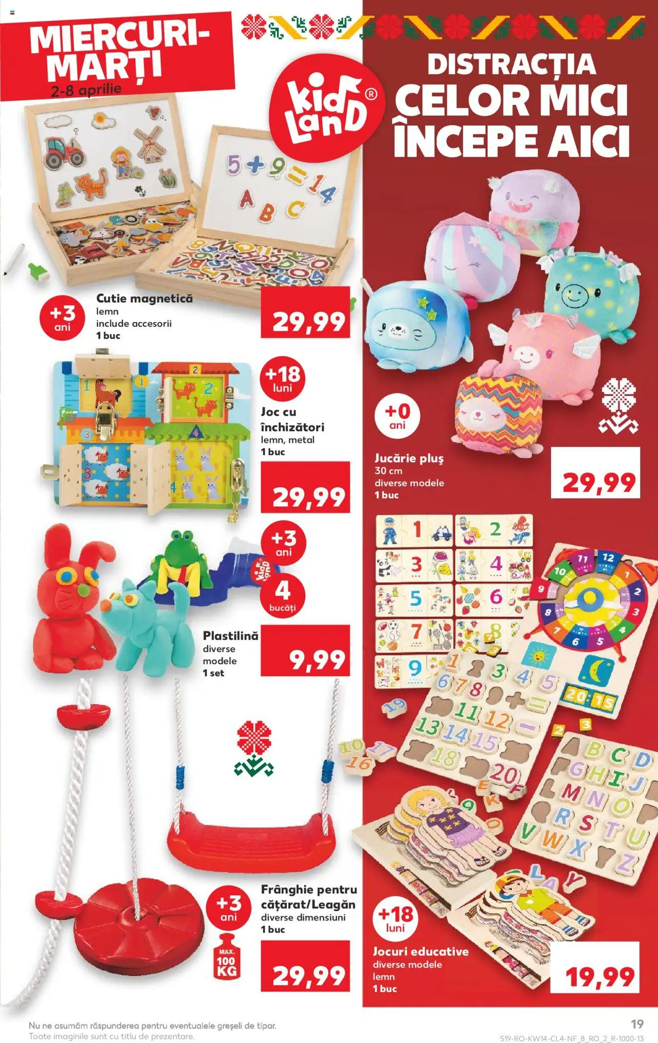 Catalog Kaufland 2 - 8 Aprilie 2025 | Pagina 19 | Produse: Joc, Cutie, Mici