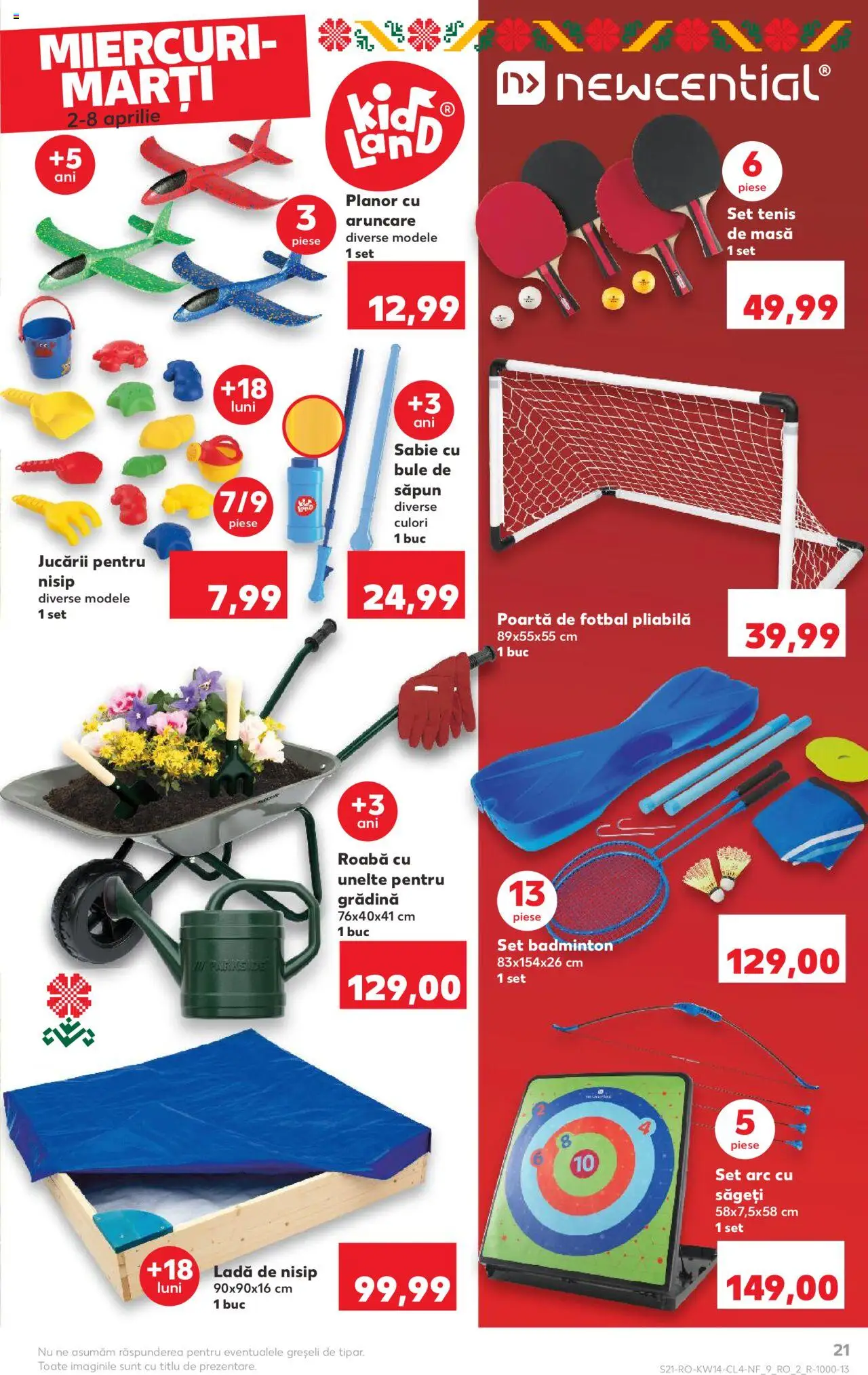 Catalog Kaufland 2 - 8 Aprilie 2025 | Pagina 21 | Produse: Masă, Roabă, Săpun
