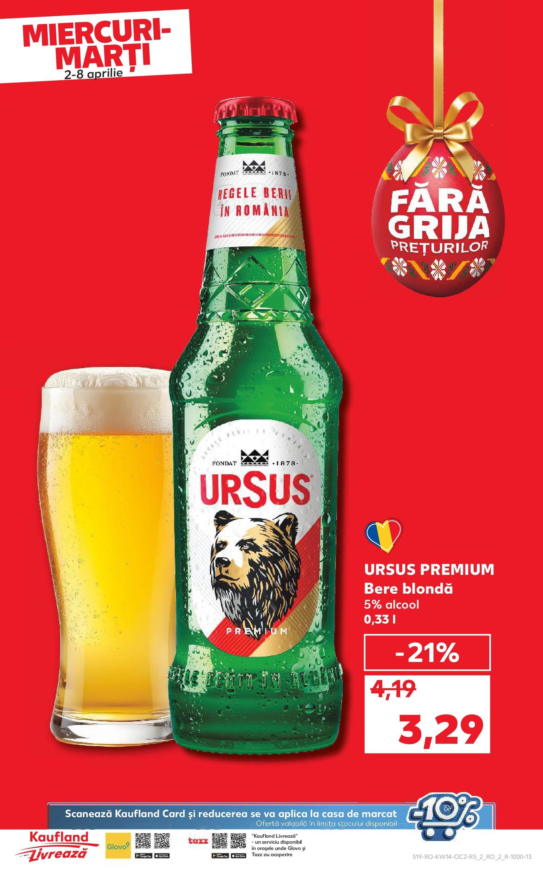 Catalog Kaufland 2 - 8 Aprilie 2025 | Pagina 19 | Produse: Bere