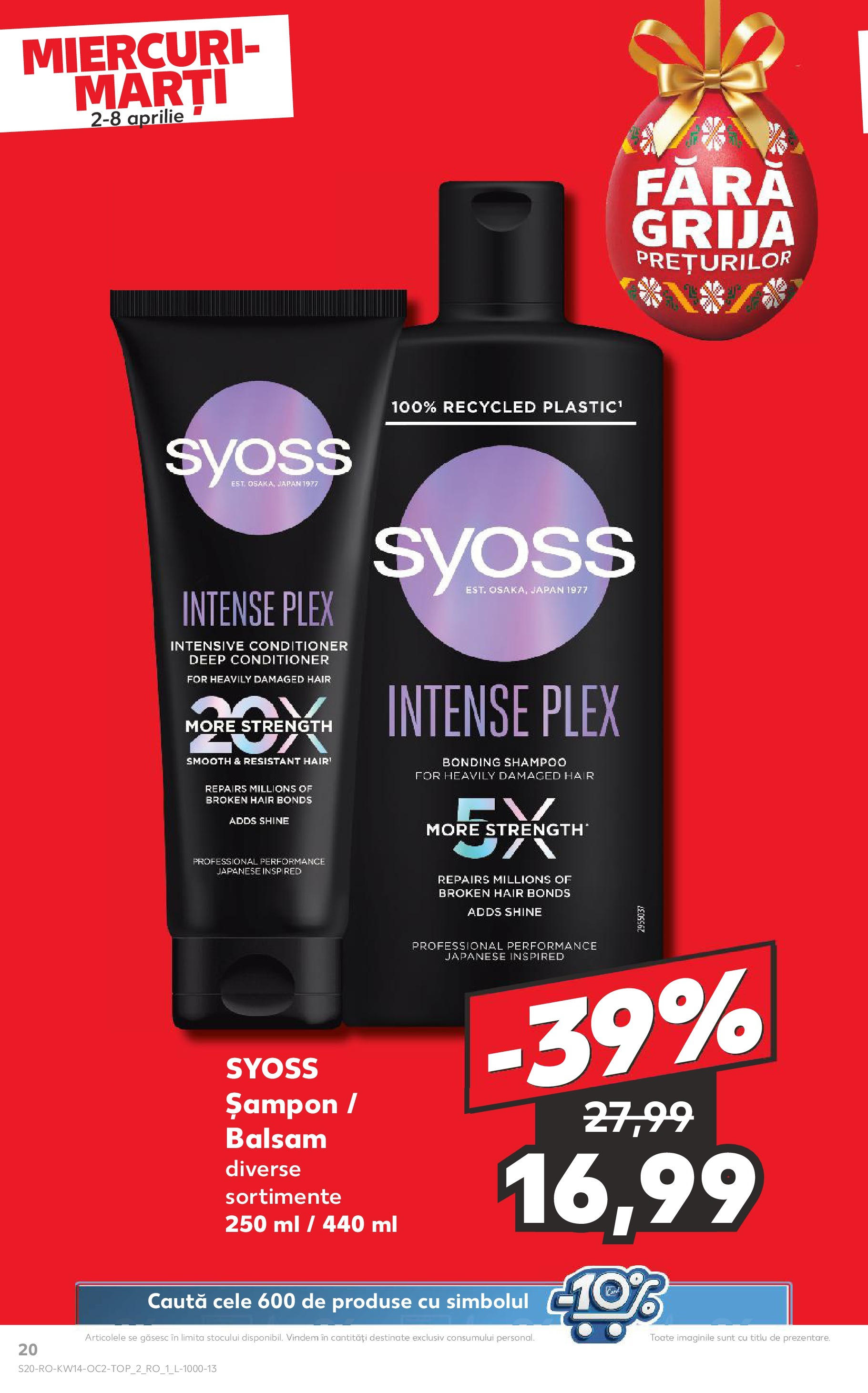 Catalog Kaufland 2 - 8 Aprilie 2025 | Pagina 20 | Produse: Șampon, Balsam