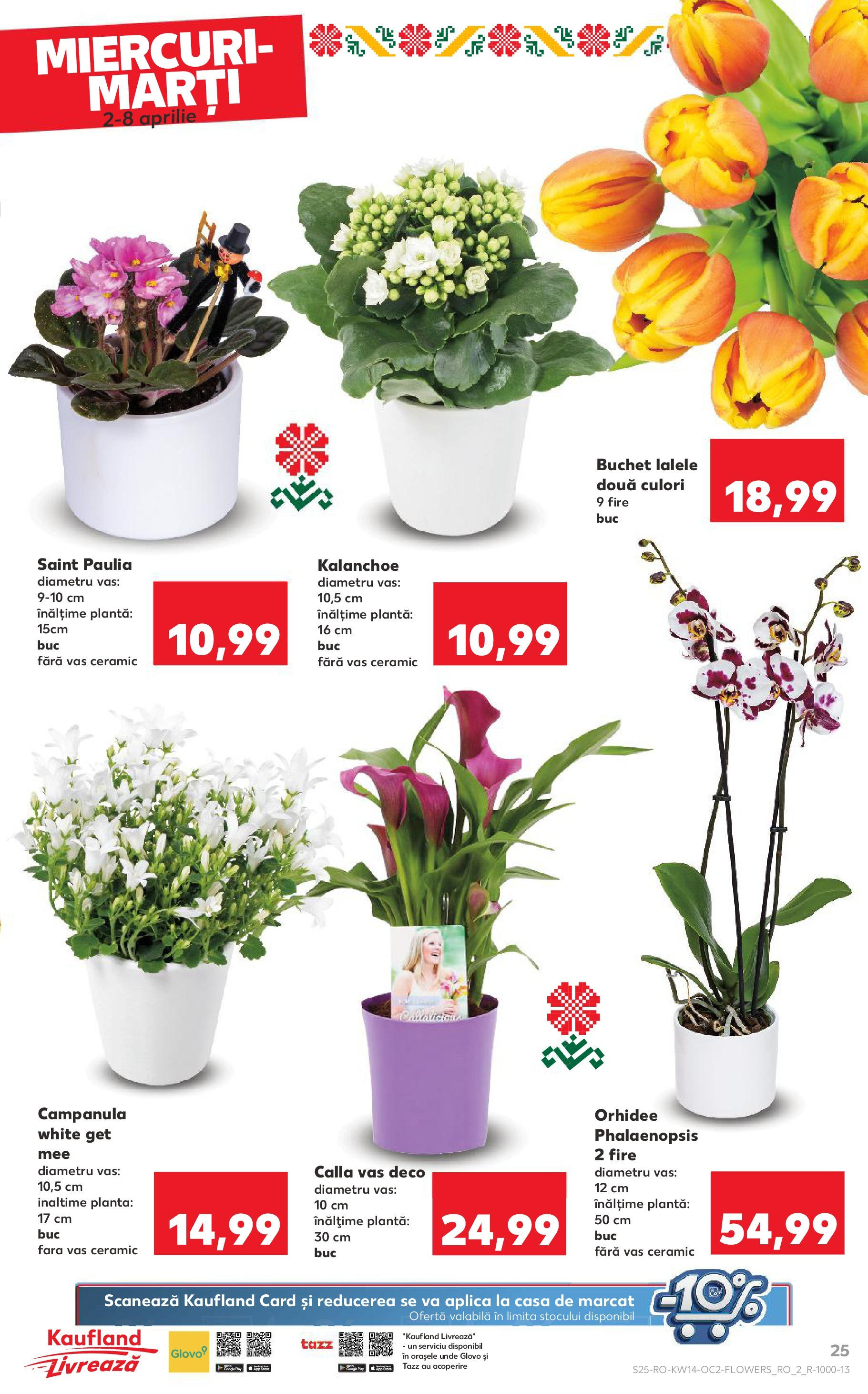 Catalog Kaufland 2 - 8 Aprilie 2025 | Pagina 25 | Produse: Orhidee
