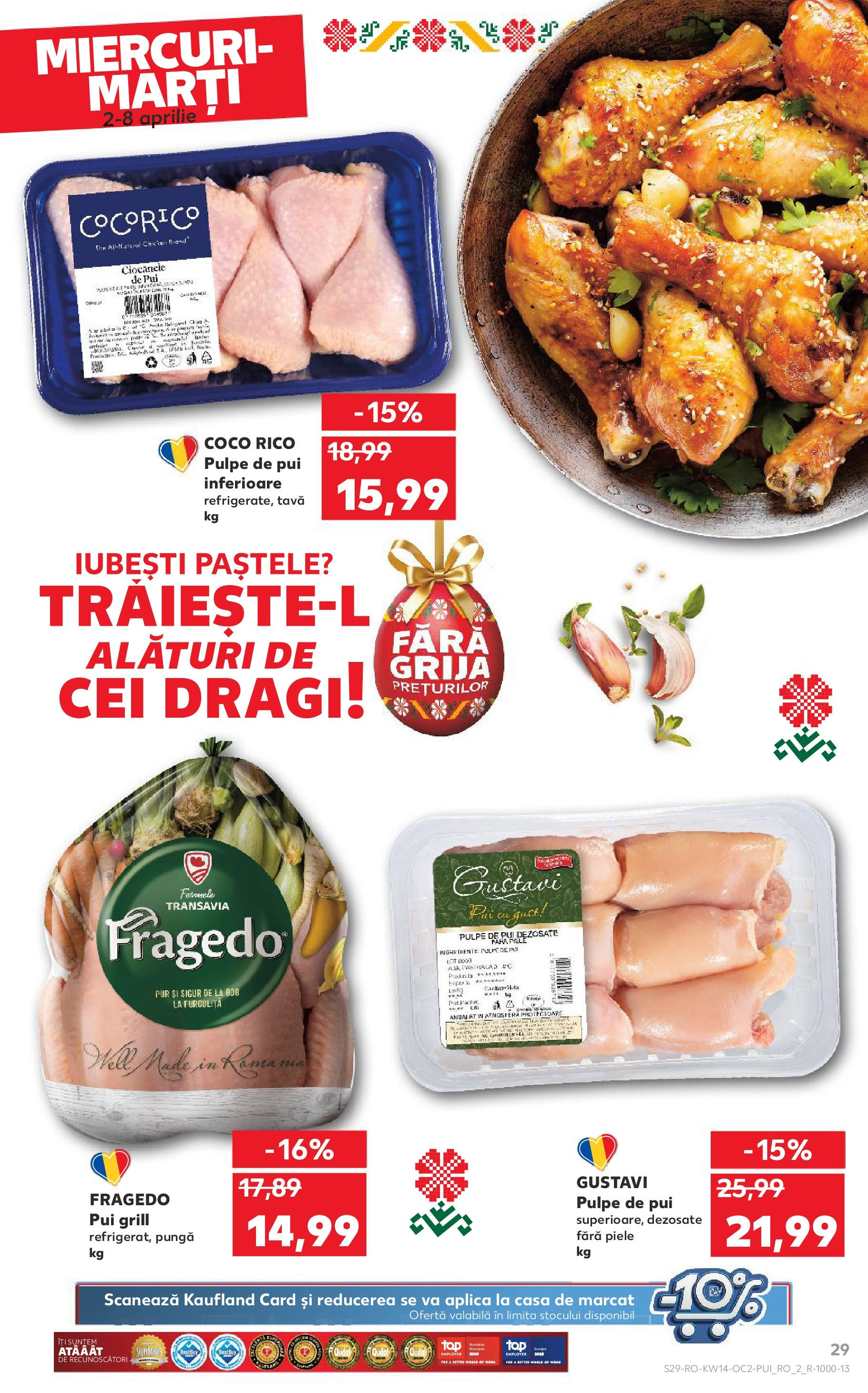 Catalog Kaufland 2 - 8 Aprilie 2025 | Pagina 29 | Produse: Pungă, Grill, Pat, Hacıyatmaz Kedi Oyuncağı