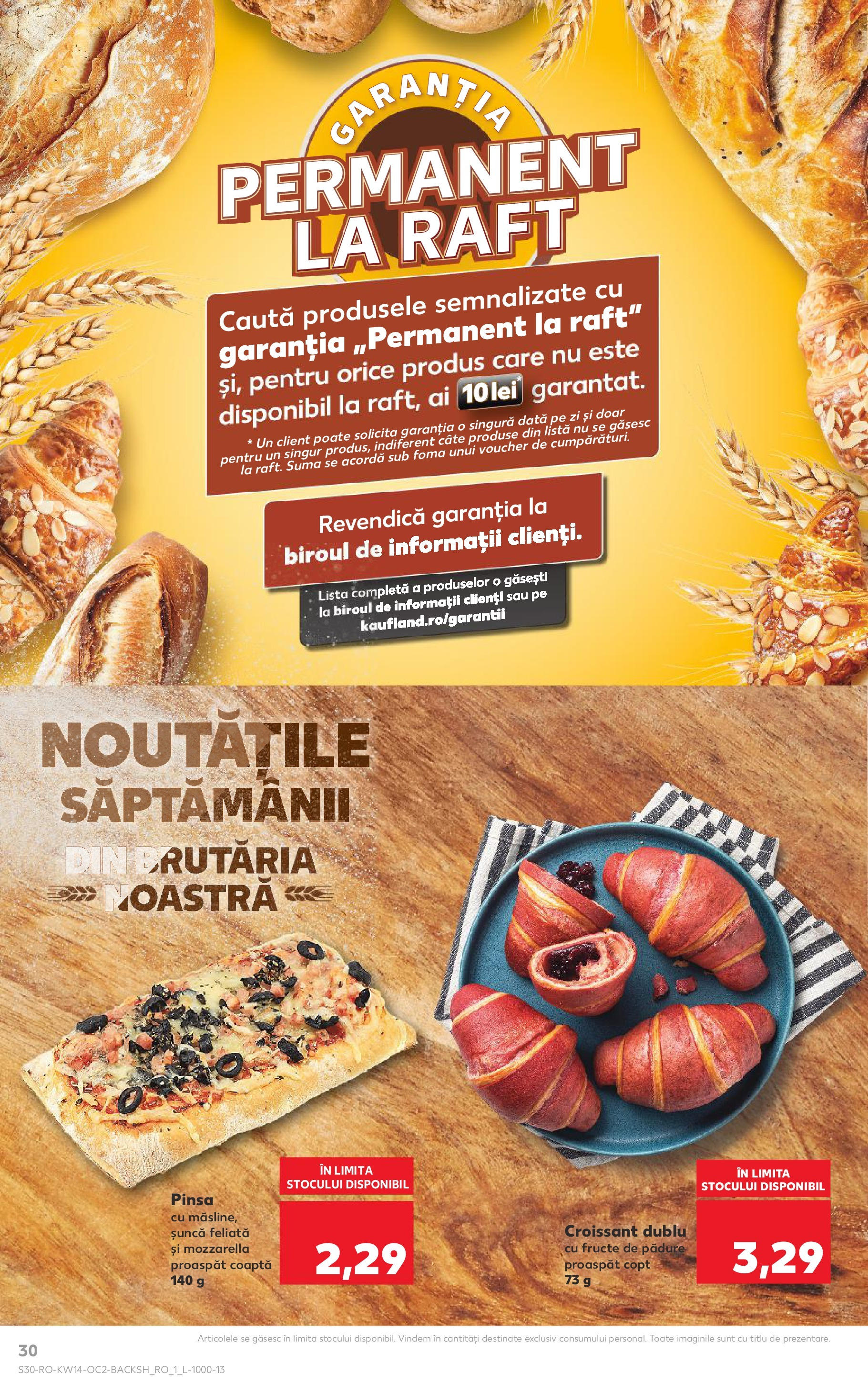 Catalog Kaufland 2 - 8 Aprilie 2025 | Pagina 30 | Produse: Raft, Mozzarella, Șuncă, Fructe