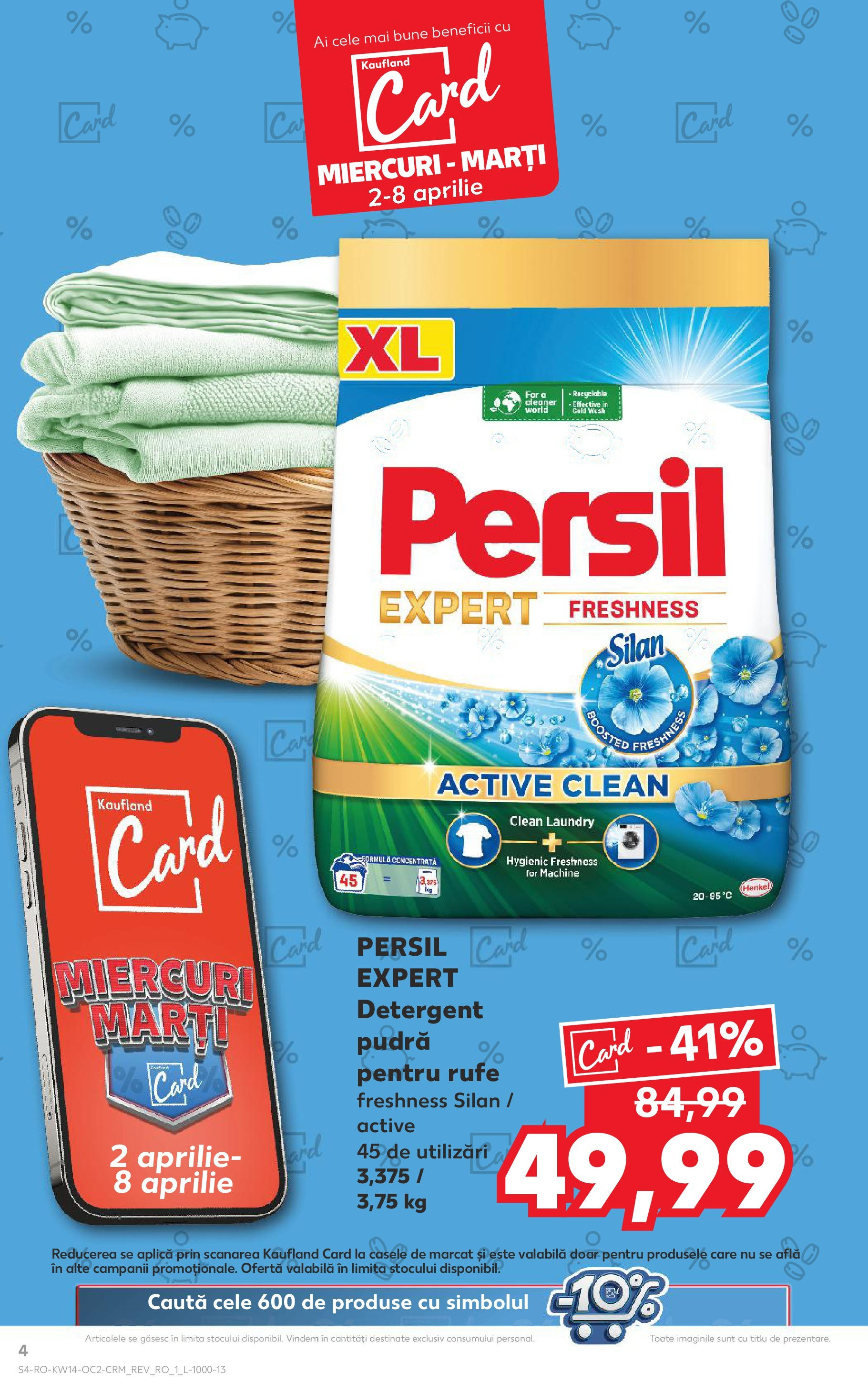 Catalog Kaufland 2 - 8 Aprilie 2025 | Pagina 4 | Produse: Pomelo, Pudră, Detergent