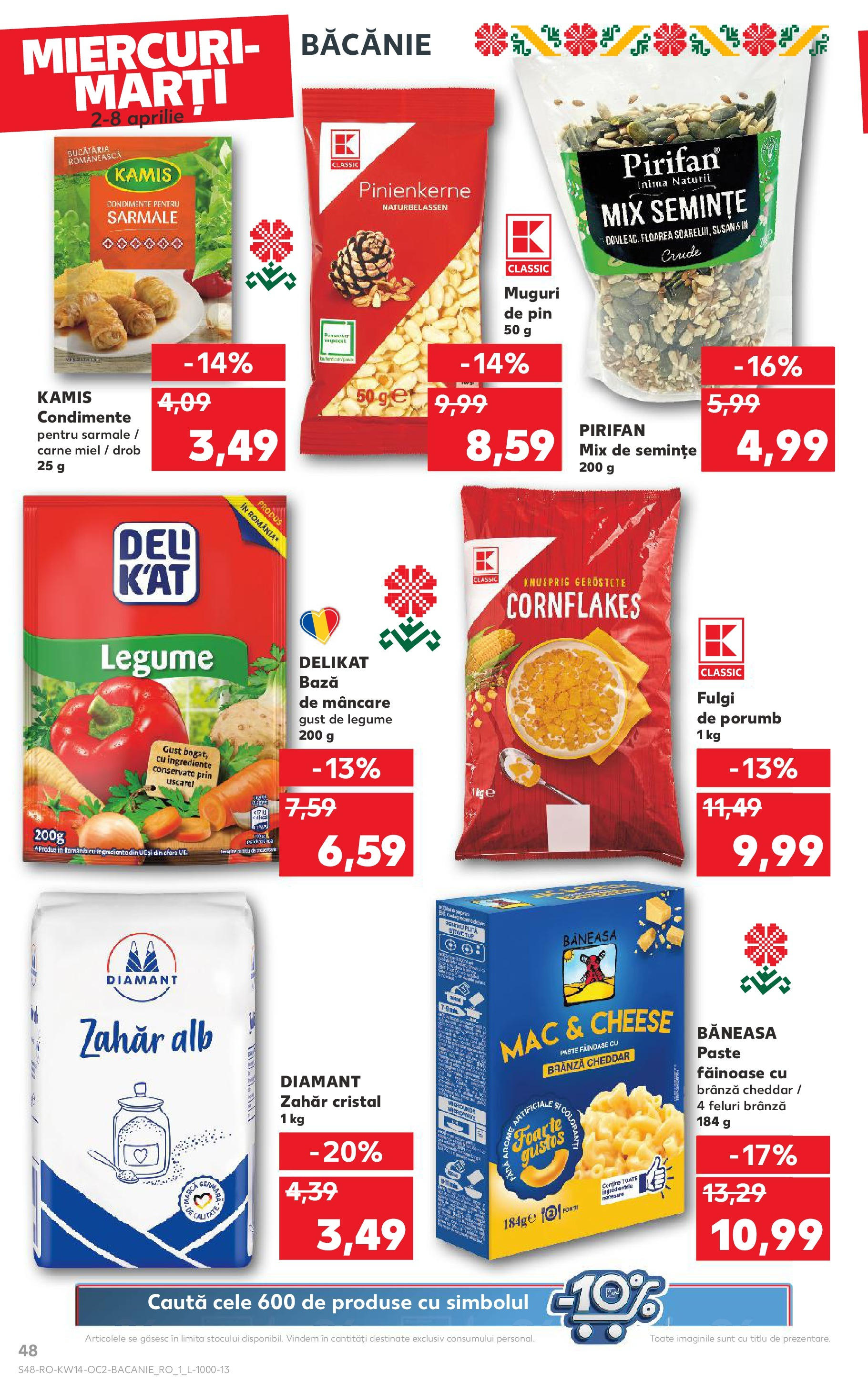 Catalog Kaufland 2 - 8 Aprilie 2025 | Pagina 48 | Produse: Plită, Semințe, Fulgi, Zahăr
