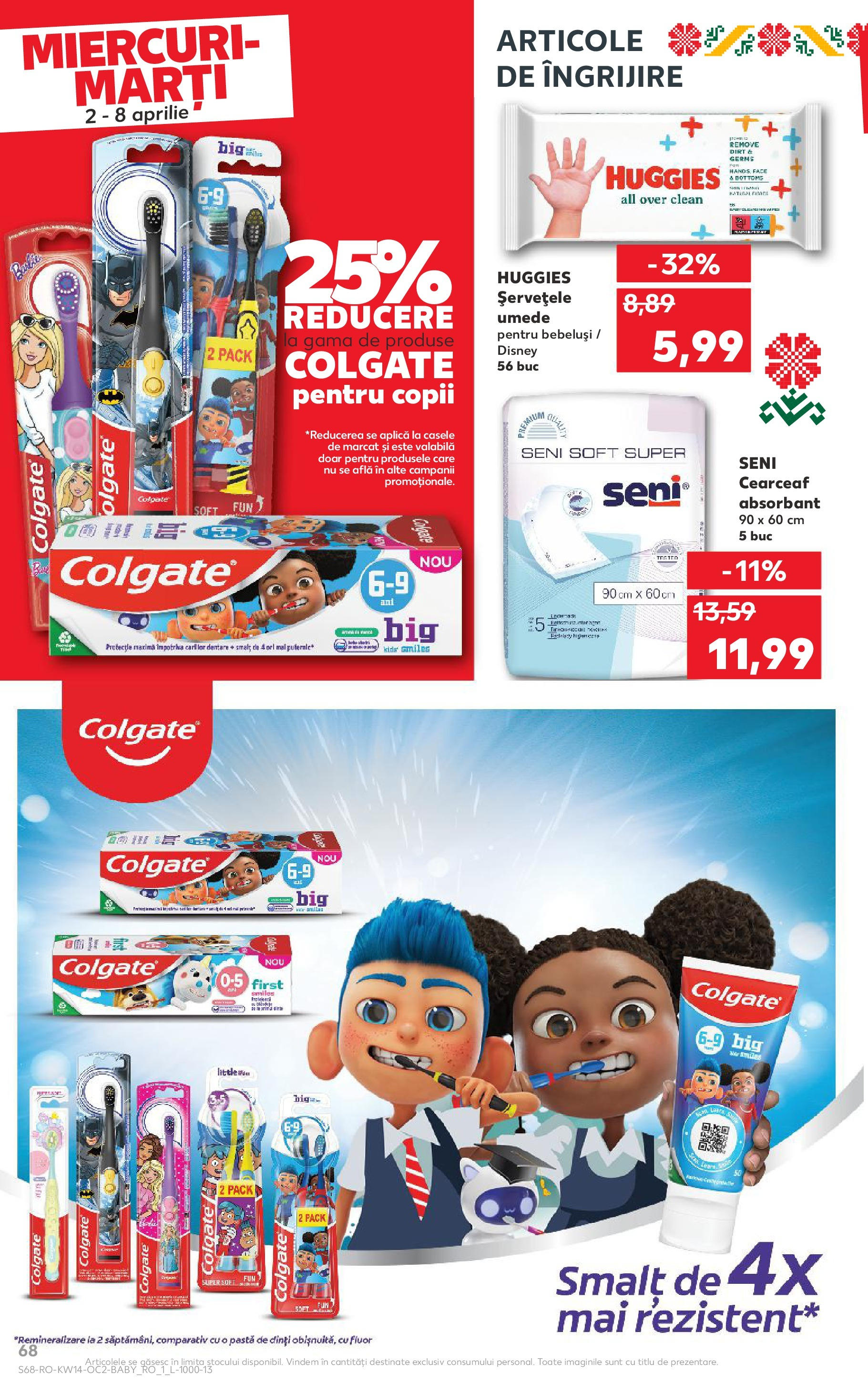 Catalog Kaufland 2 - 8 Aprilie 2025 | Pagina 68 | Produse: Pomelo, Pastă de dinți