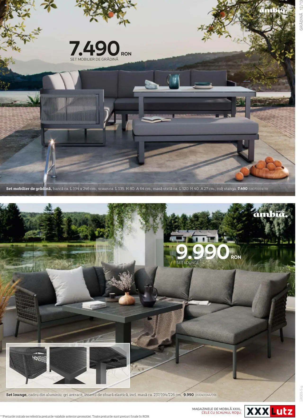 Catalog XXXLutz 10 Martie - 30 Septembrie 2025 | Pagina 13 | Produse: Masă, Scaun, Bancă