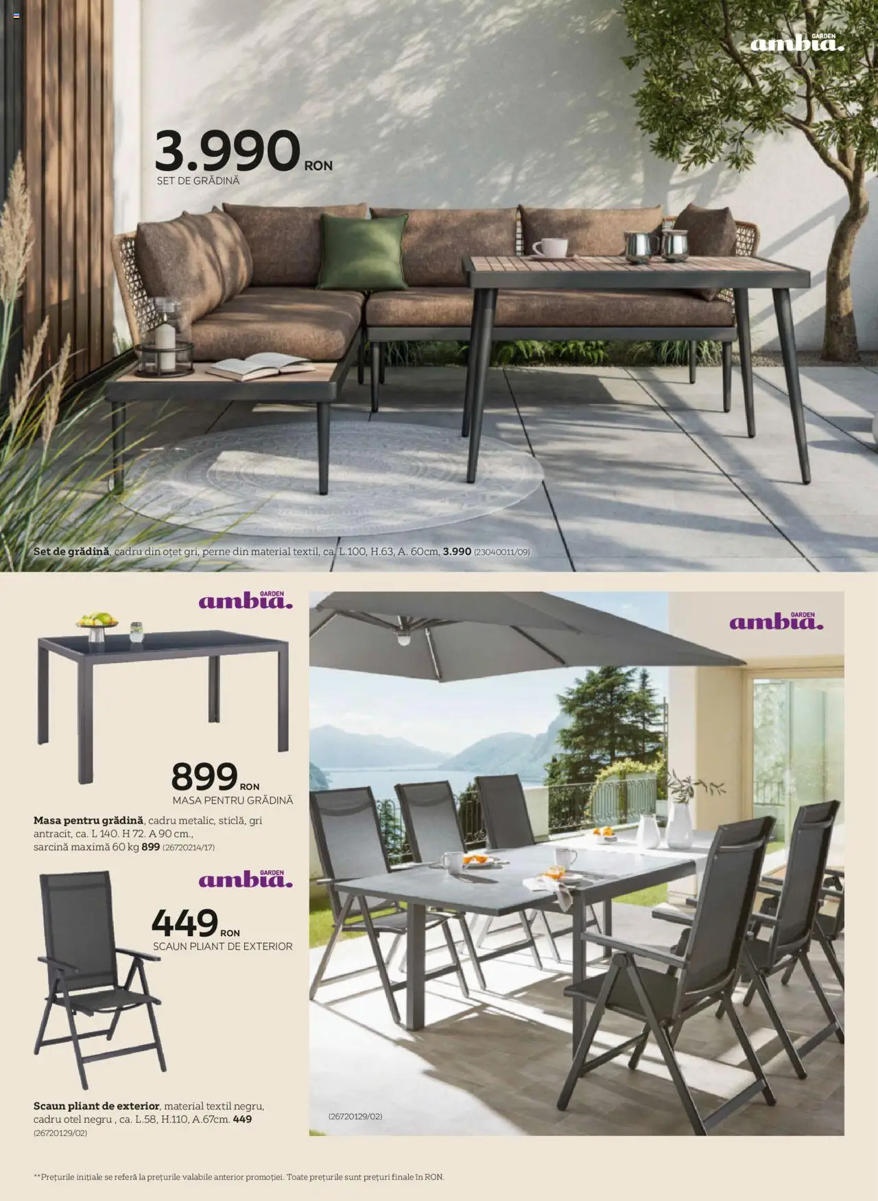 Catalog XXXLutz 10 Martie - 30 Septembrie 2025 | Pagina 24 | Produse: Masă, Scaun, Oțet, Onion