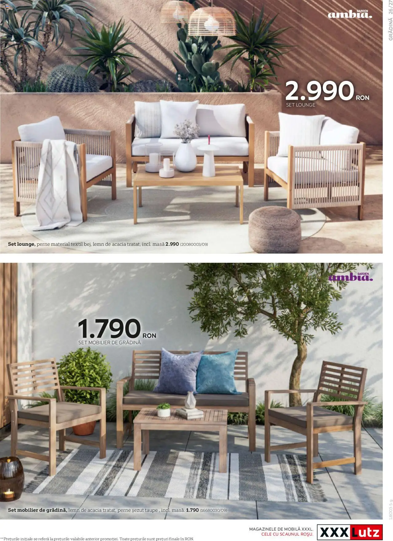 Catalog XXXLutz 10 Martie - 30 Septembrie 2025 | Pagina 27 | Produse: Masă