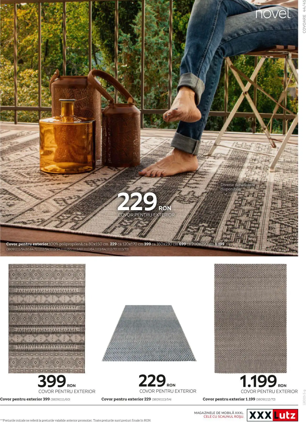 Catalog XXXLutz 10 Martie - 30 Septembrie 2025 | Pagina 45 | Produse: Covor