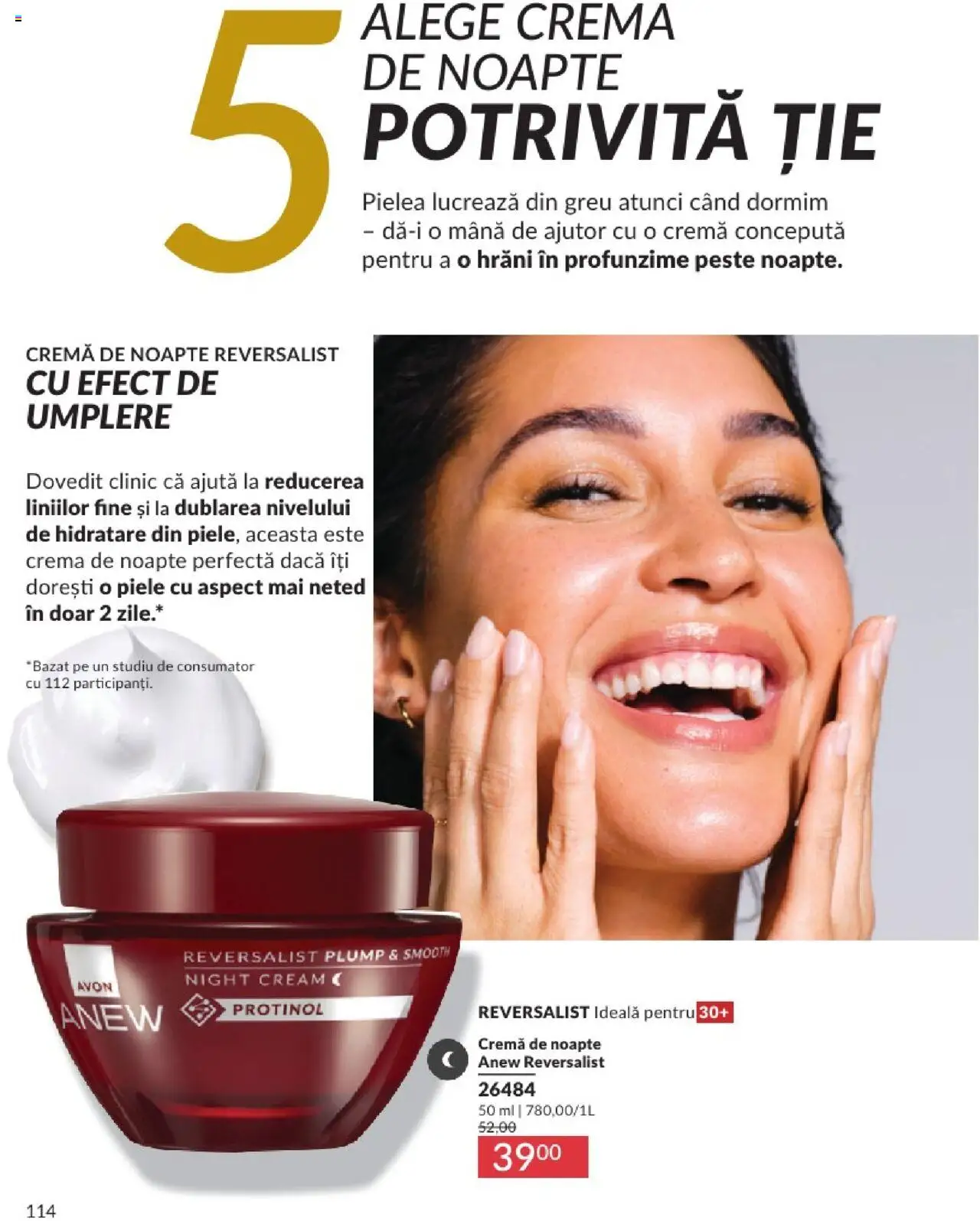 Catalog Avon 1 - 30 Aprilie 2025 | Pagina 114 | Produse: Cremă de noapte, Cremă, Pește