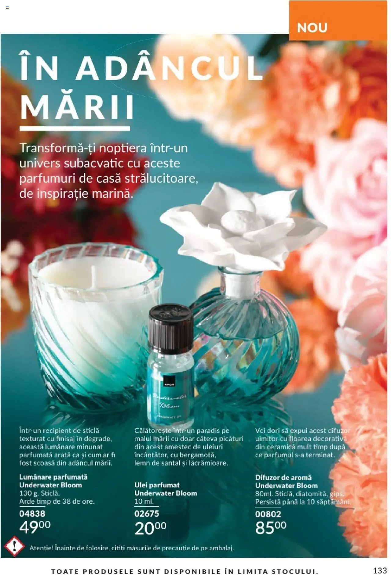 Catalog Avon 1 - 30 Aprilie 2025 | Pagina 133 | Produse: Difuzor, Lumânare, Ulei parfumat, Ulei