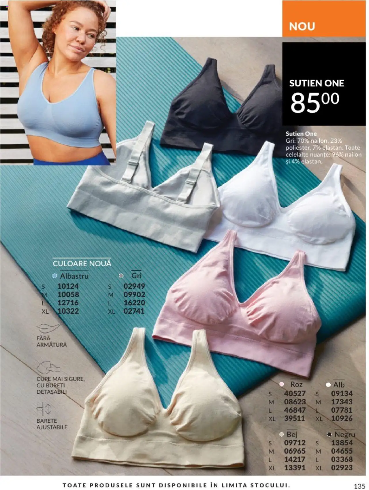 Catalog Avon 1 - 30 Aprilie 2025 | Pagina 135 | Produse: Sutien