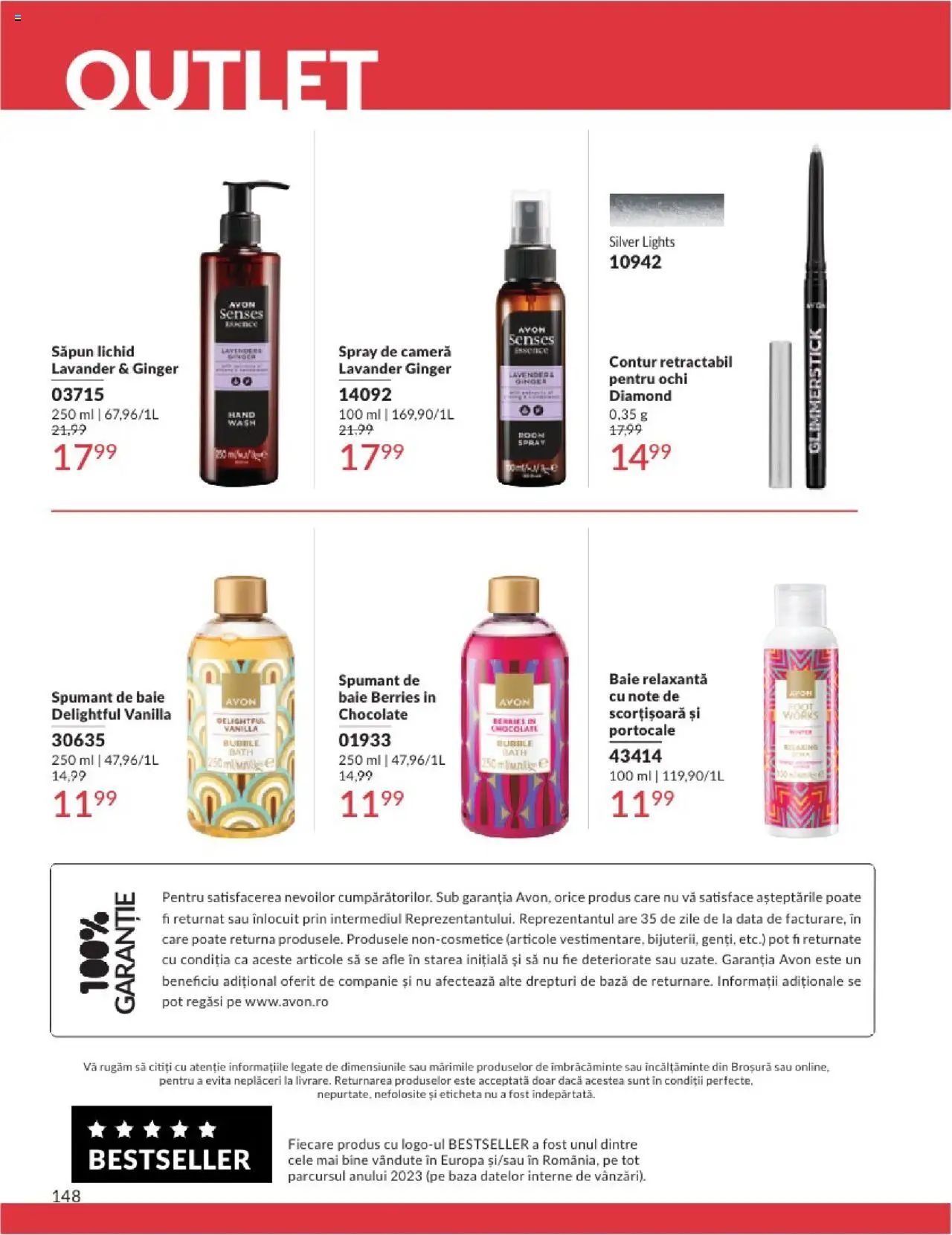 Catalog Avon 1 - 30 Aprilie 2025 | Pagina 148 | Produse: Cameră, Săpun, Portocale, Spumant de baie