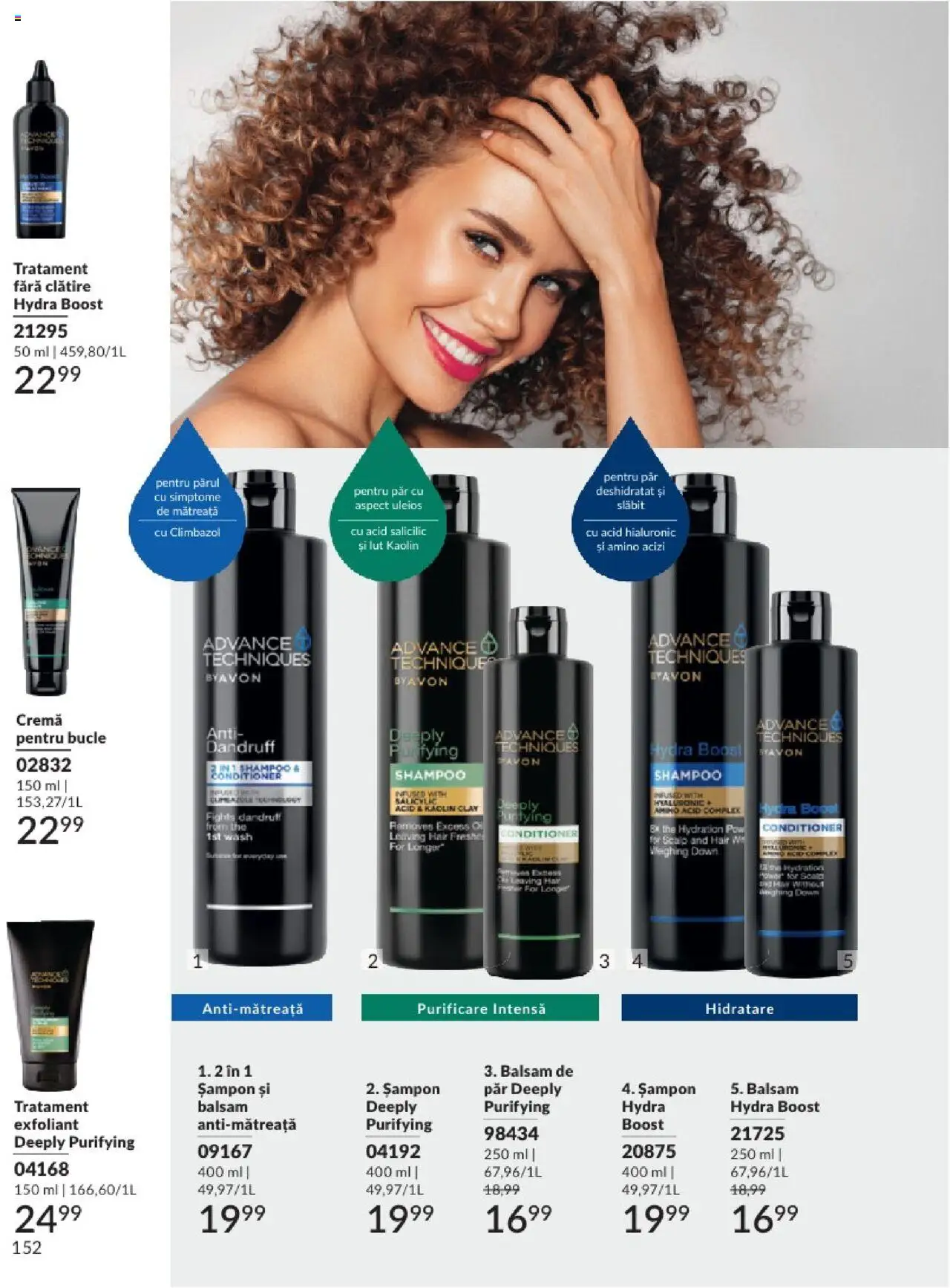 Catalog Avon 1 - 30 Aprilie 2025 | Pagina 152 | Produse: Exfoliant, Șampon, Balsam, Cremă