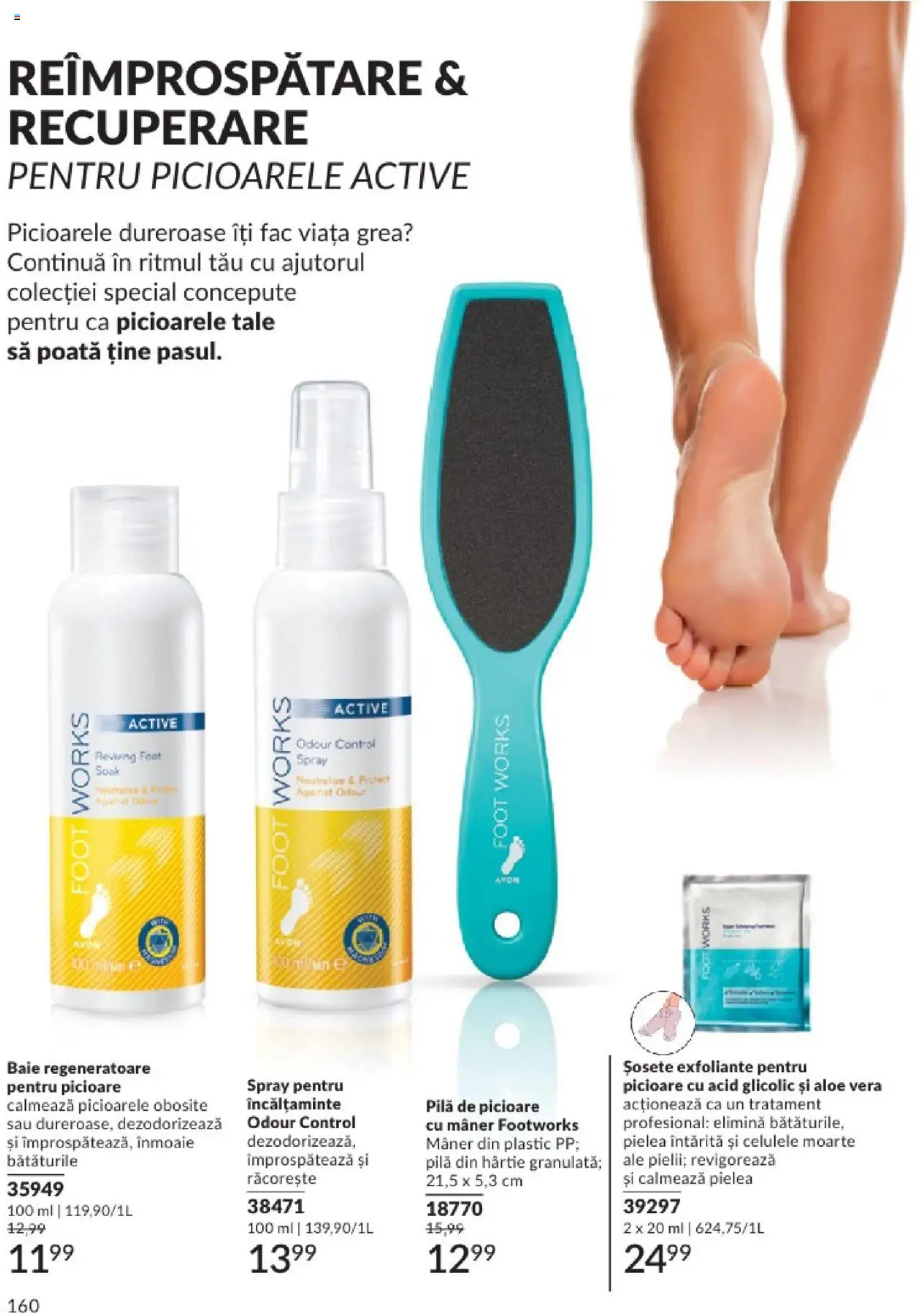 Catalog Avon 1 - 30 Aprilie 2025 | Pagina 160 | Produse: Aloe vera, Mâner, Bornoz takımı, Șosete
