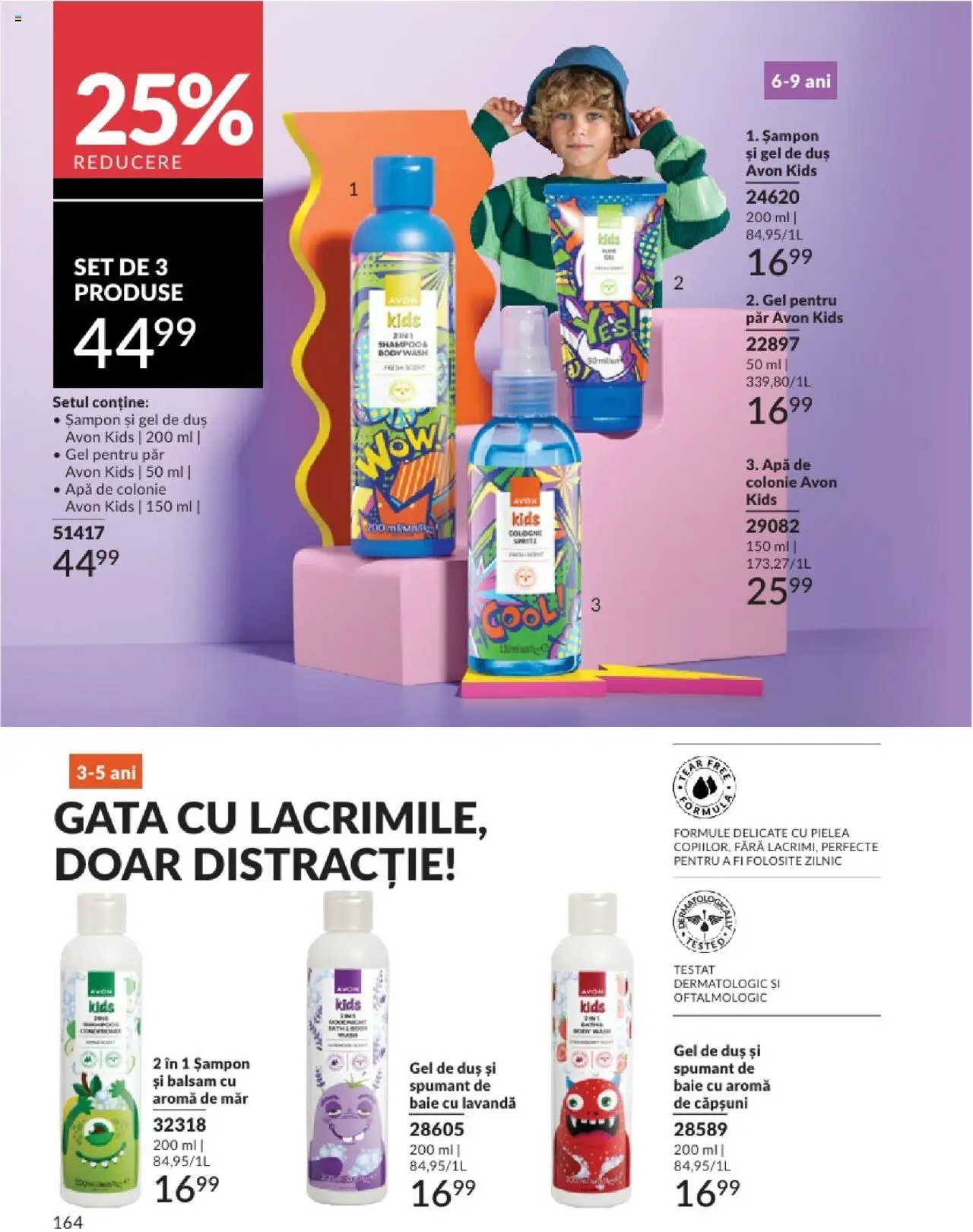 Catalog Avon 1 - 30 Aprilie 2025 | Pagina 164 | Produse: Body, Balsam, Căpșuni, Apă