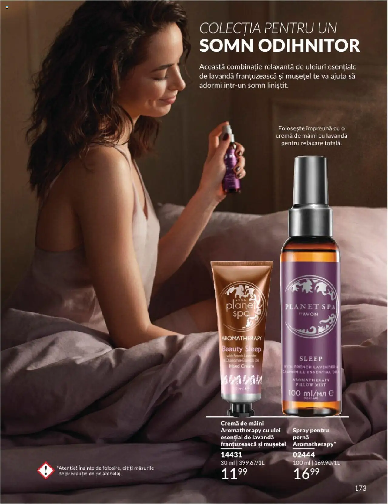 Catalog Avon 1 - 30 Aprilie 2025 | Pagina 173 | Produse: Pernă, Cremă, Ulei, Cremă de mâini