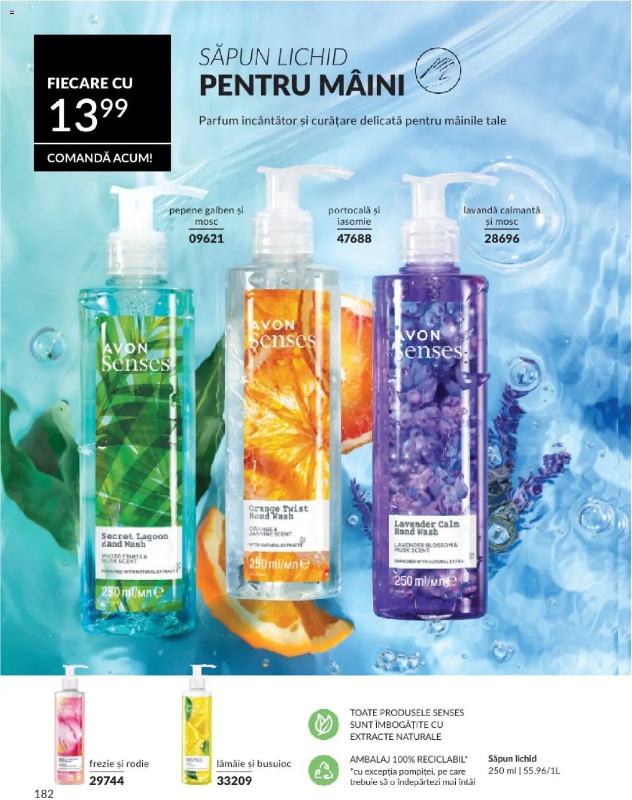Catalog Avon 1 - 30 Aprilie 2025 | Pagina 182 | Produse: Pepene Galben, Parfum, Săpun lichid, Lămâie