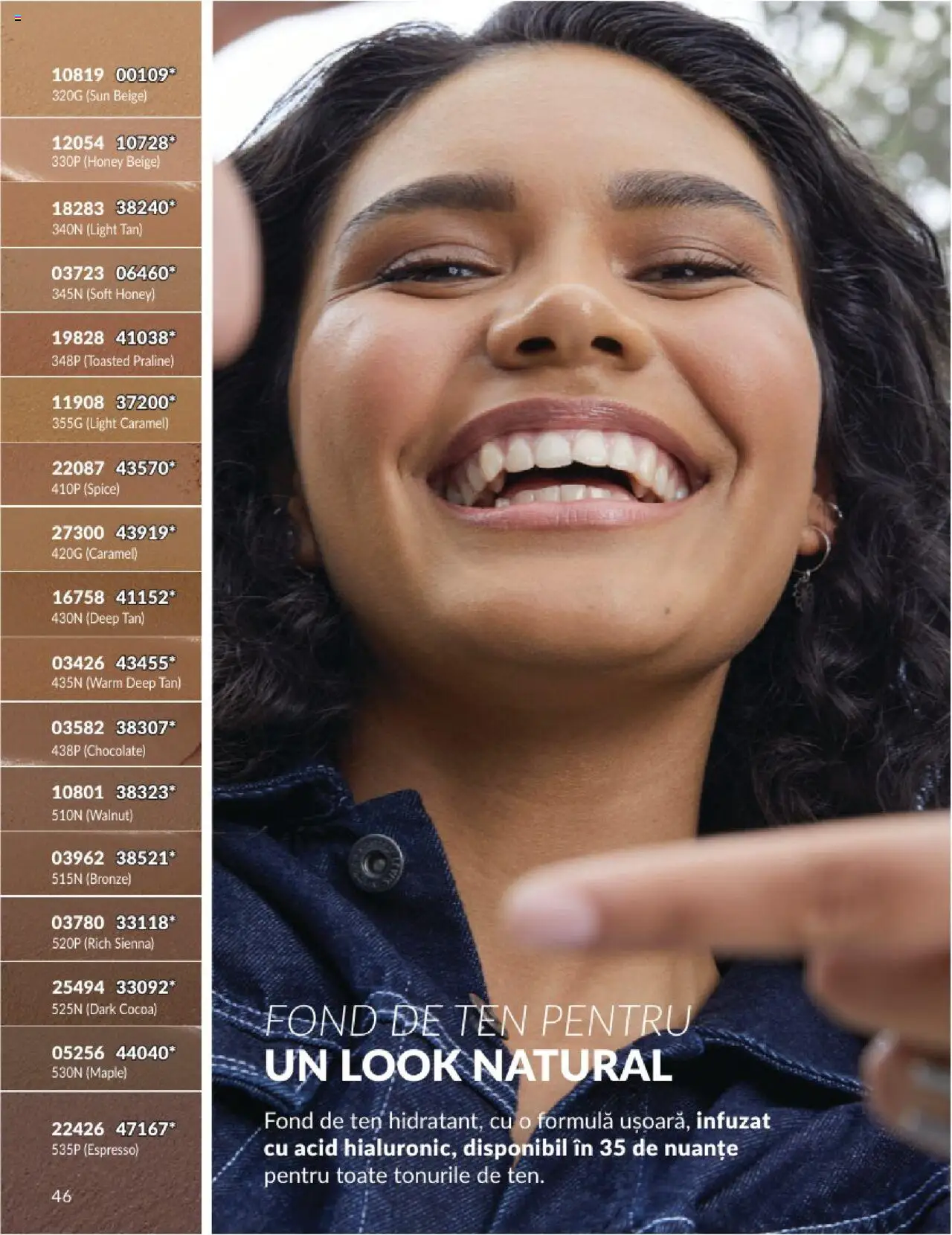 Catalog Avon 1 - 30 Aprilie 2025 | Pagina 46 | Produse: Fond de ten, Praline