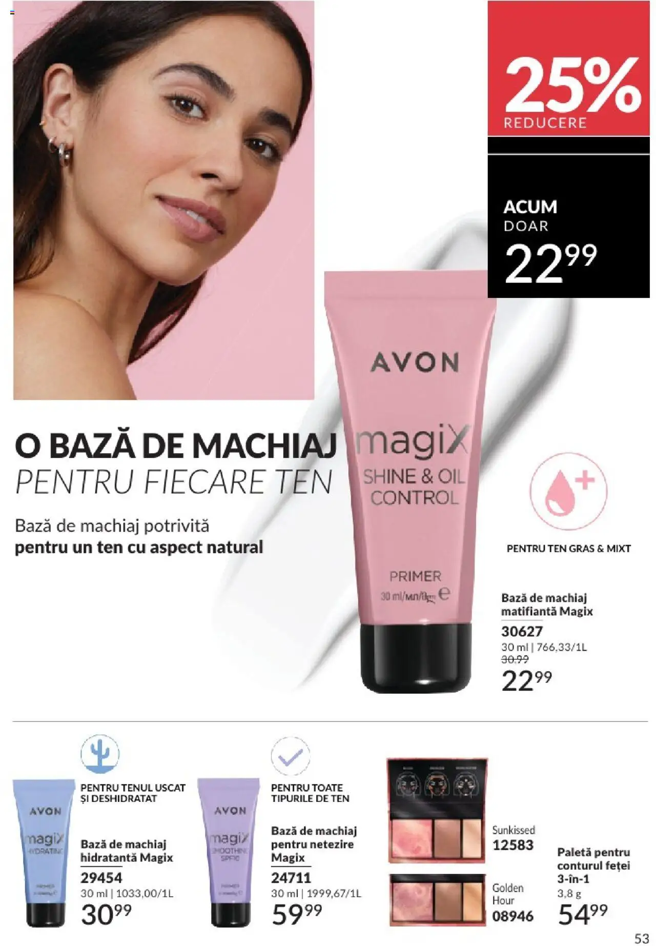 Catalog Avon 1 - 30 Aprilie 2025 | Pagina 53 | Produse: Bază de machiaj, Machiaj