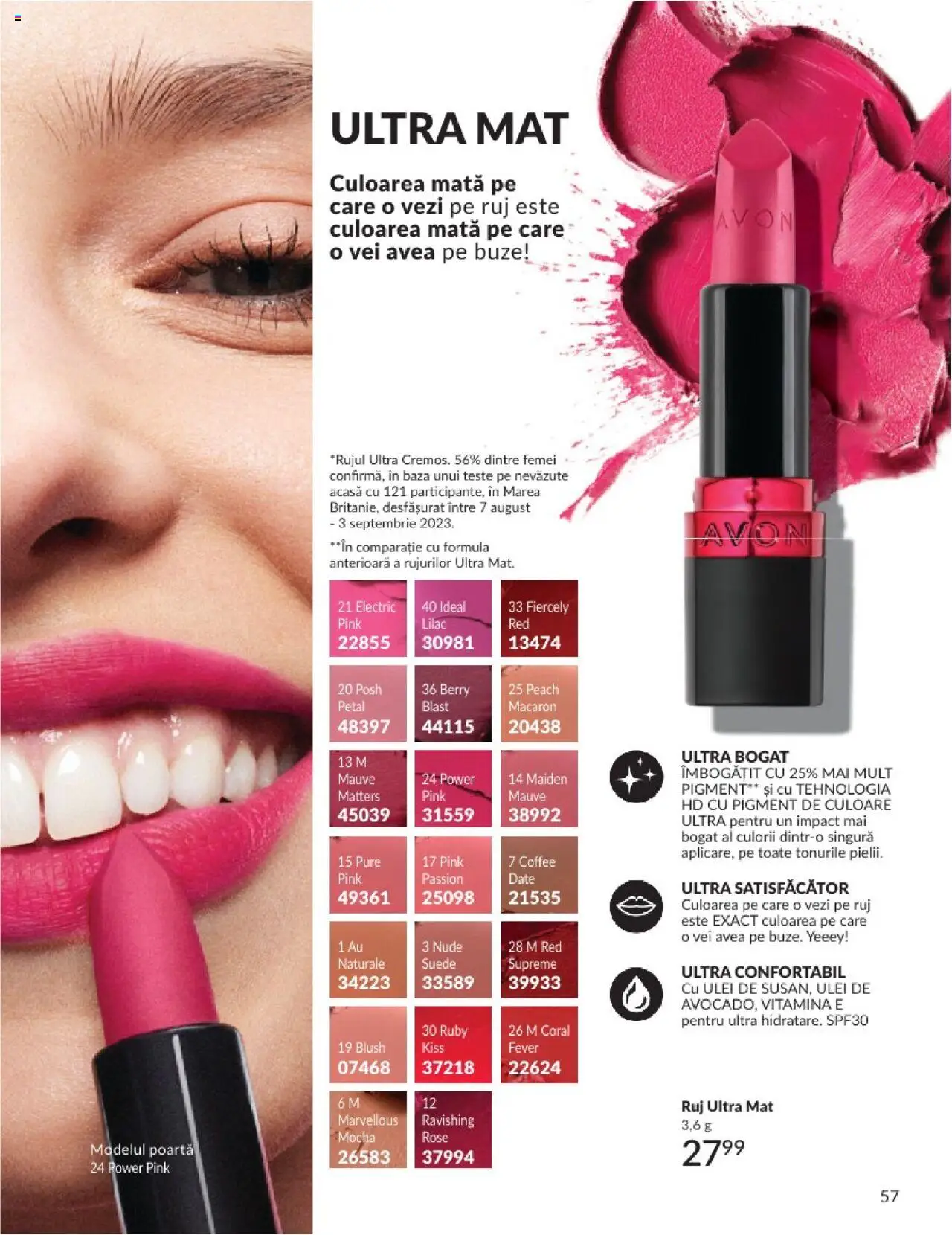 Catalog Avon 1 - 30 Aprilie 2025 | Pagina 57 | Produse: Blush, Ruj, Peluş Köpek Yatağı, Ulei
