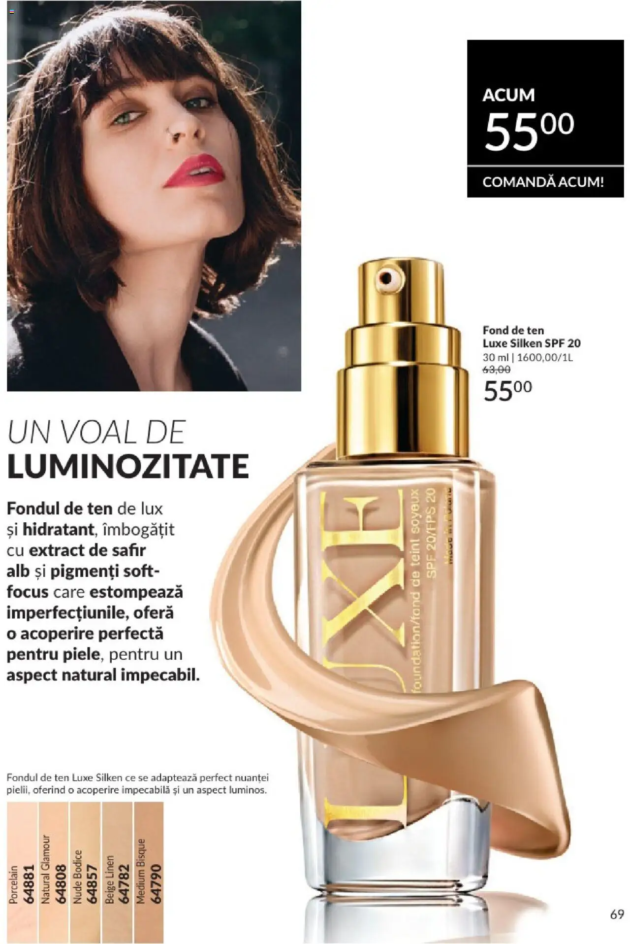Catalog Avon 1 - 30 Aprilie 2025 | Pagina 69 | Produse: Fond de ten