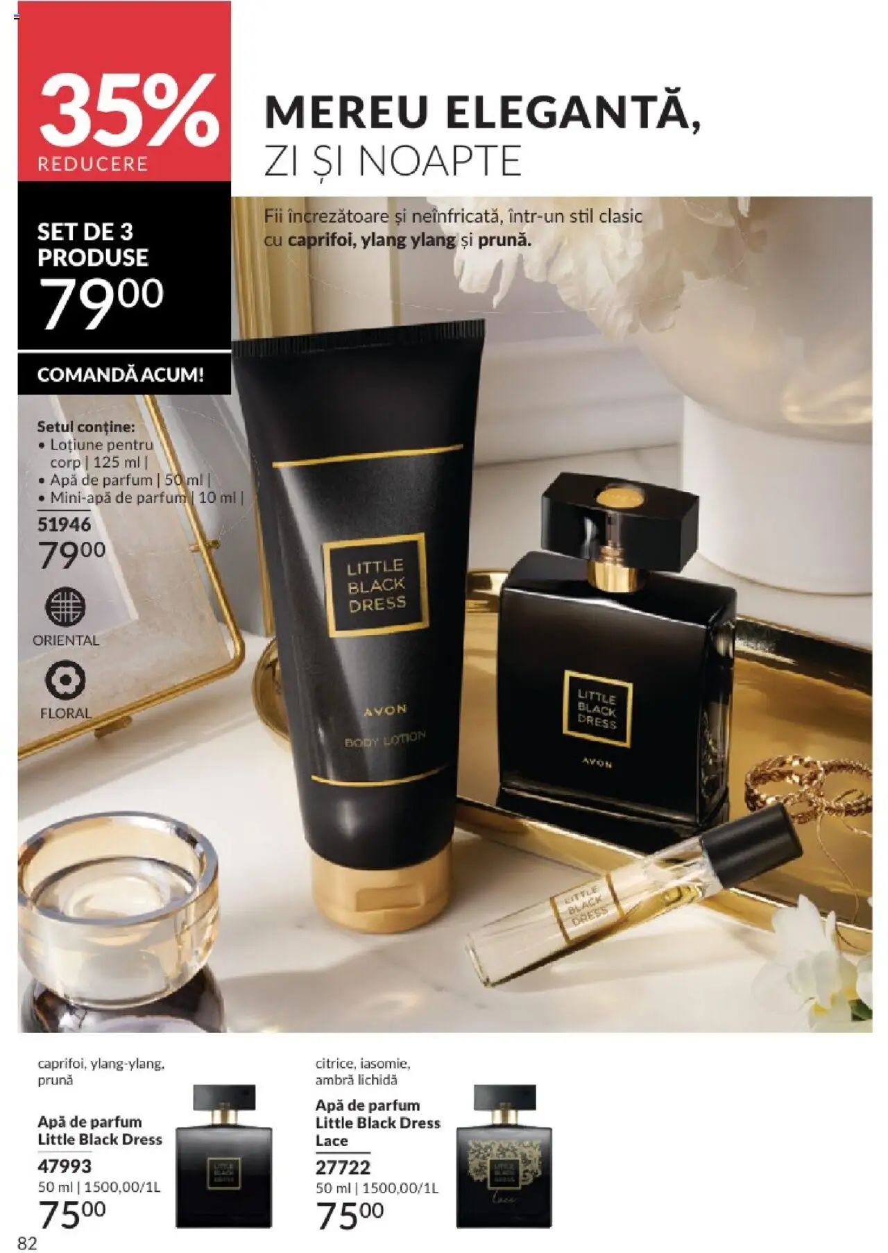 Catalog Avon 1 - 30 Aprilie 2025 | Pagina 82 | Produse: Apă de parfum, Body, Parfum, Apă