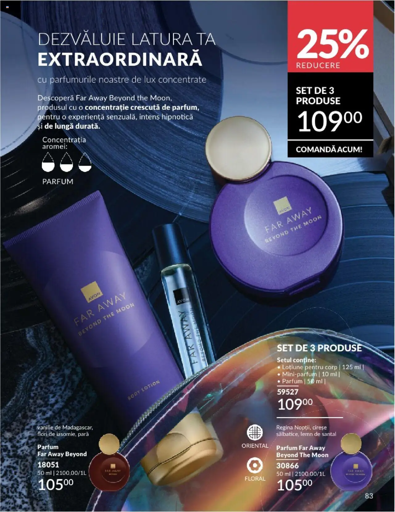 Catalog Avon 1 - 30 Aprilie 2025 | Pagina 83 | Produse: Pară, Body, Parfum, Cireșe