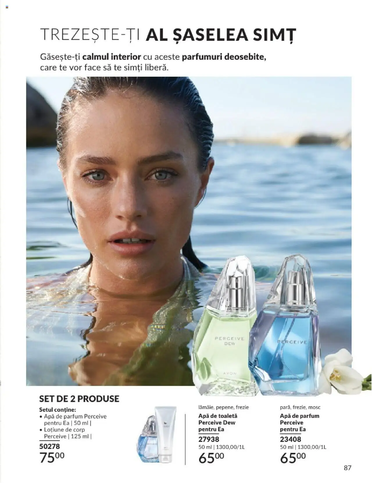 Catalog Avon 1 - 30 Aprilie 2025 | Pagina 87 | Produse: Apă de parfum, Parfum, Apă de toaletă, Apă