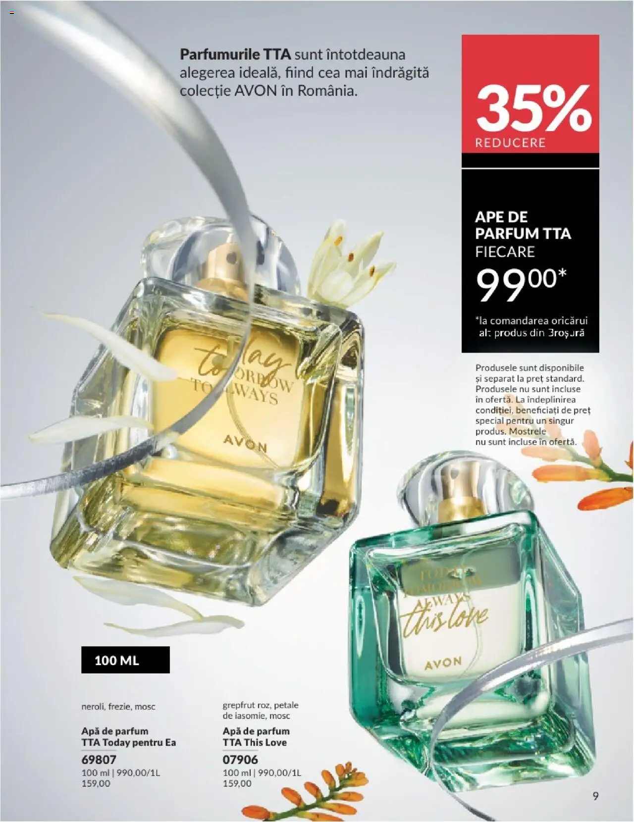 Catalog Avon 1 - 30 Aprilie 2025 | Pagina 9 | Produse: Apă de parfum, Parfum, Grepfrut, Apă