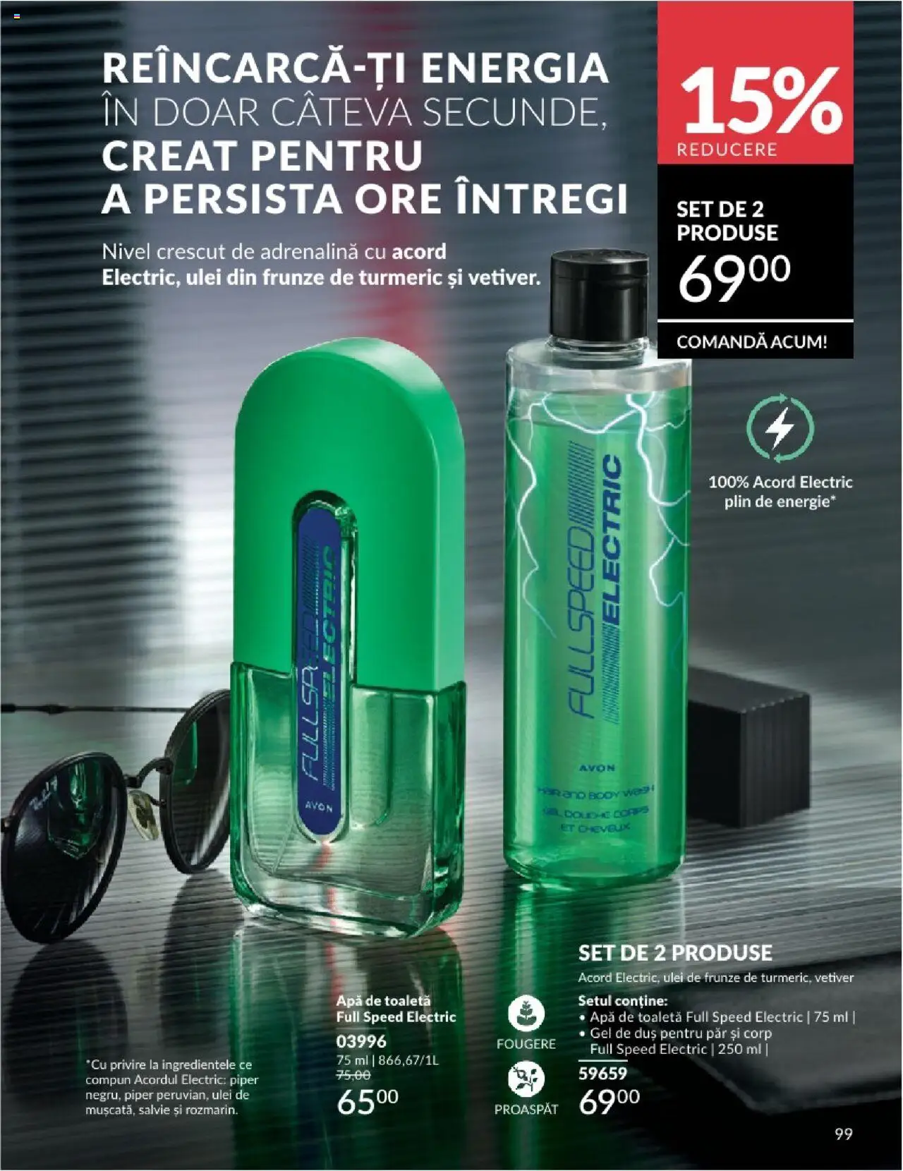 Catalog Avon 1 - 30 Aprilie 2025 | Pagina 99 | Produse: Toaletă, Duș, Apă de toaletă, Gel de duș