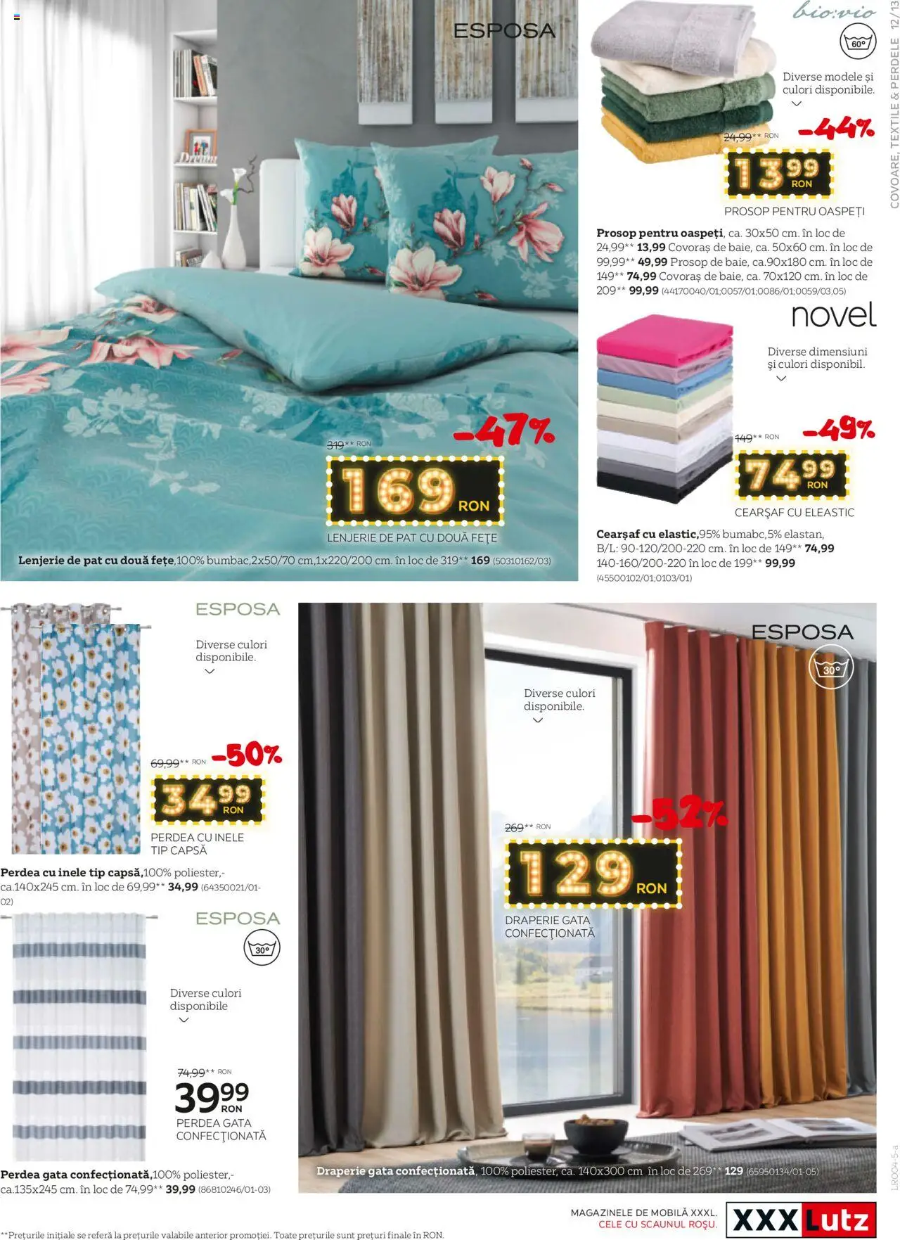 Catalog XXXLutz 31 Martie - 27 Aprilie 2025 | Pagina 13 | Produse: Pat, Lenjerie de pat, Perdea