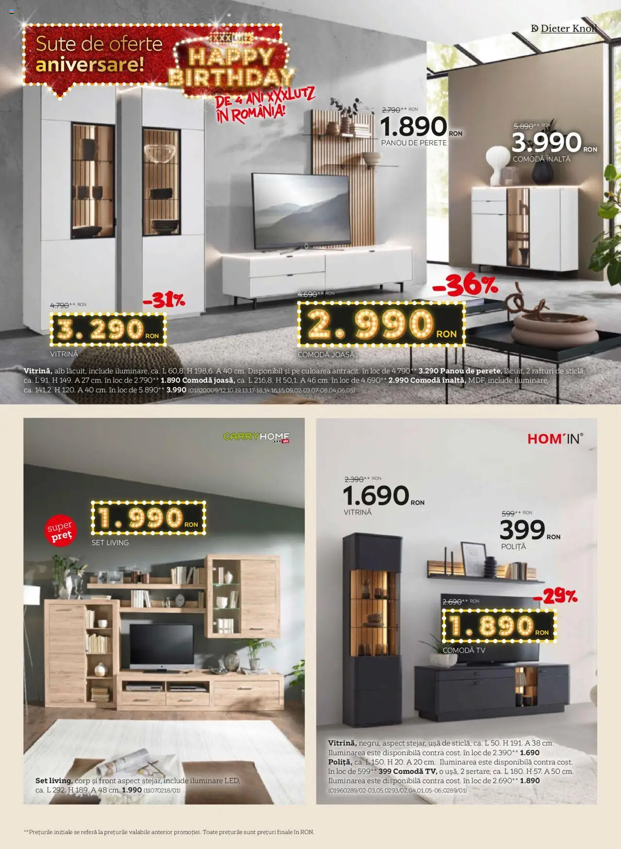 Catalog XXXLutz 31 Martie - 27 Aprilie 2025 | Pagina 6 | Produse: Comodă, Vitrină, Ușă