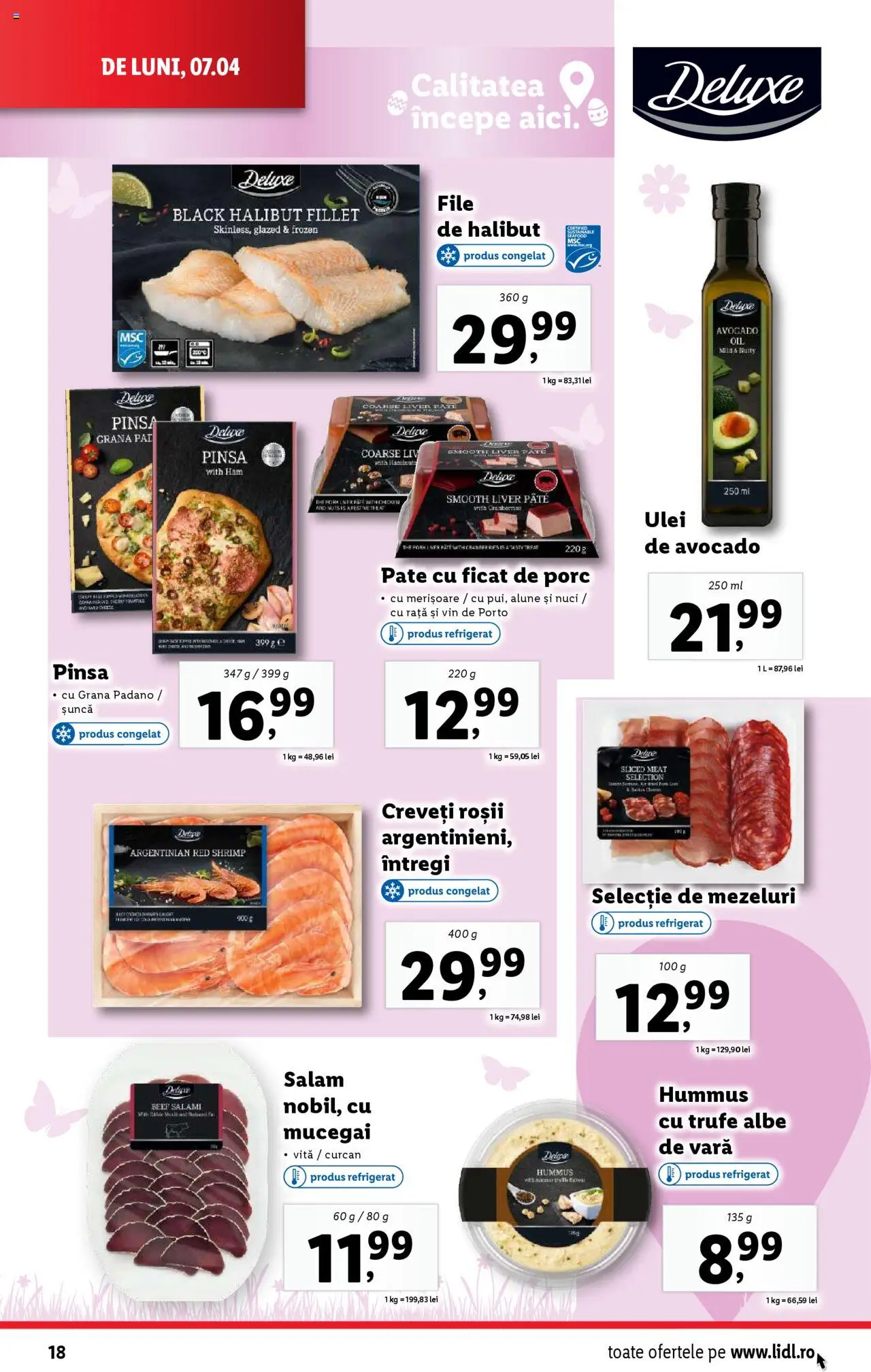 Catalog LIDL 7 - 13 Aprilie 2025 | Pagina 18 | Produse: Rață, Șuncă, Vin, Nuci