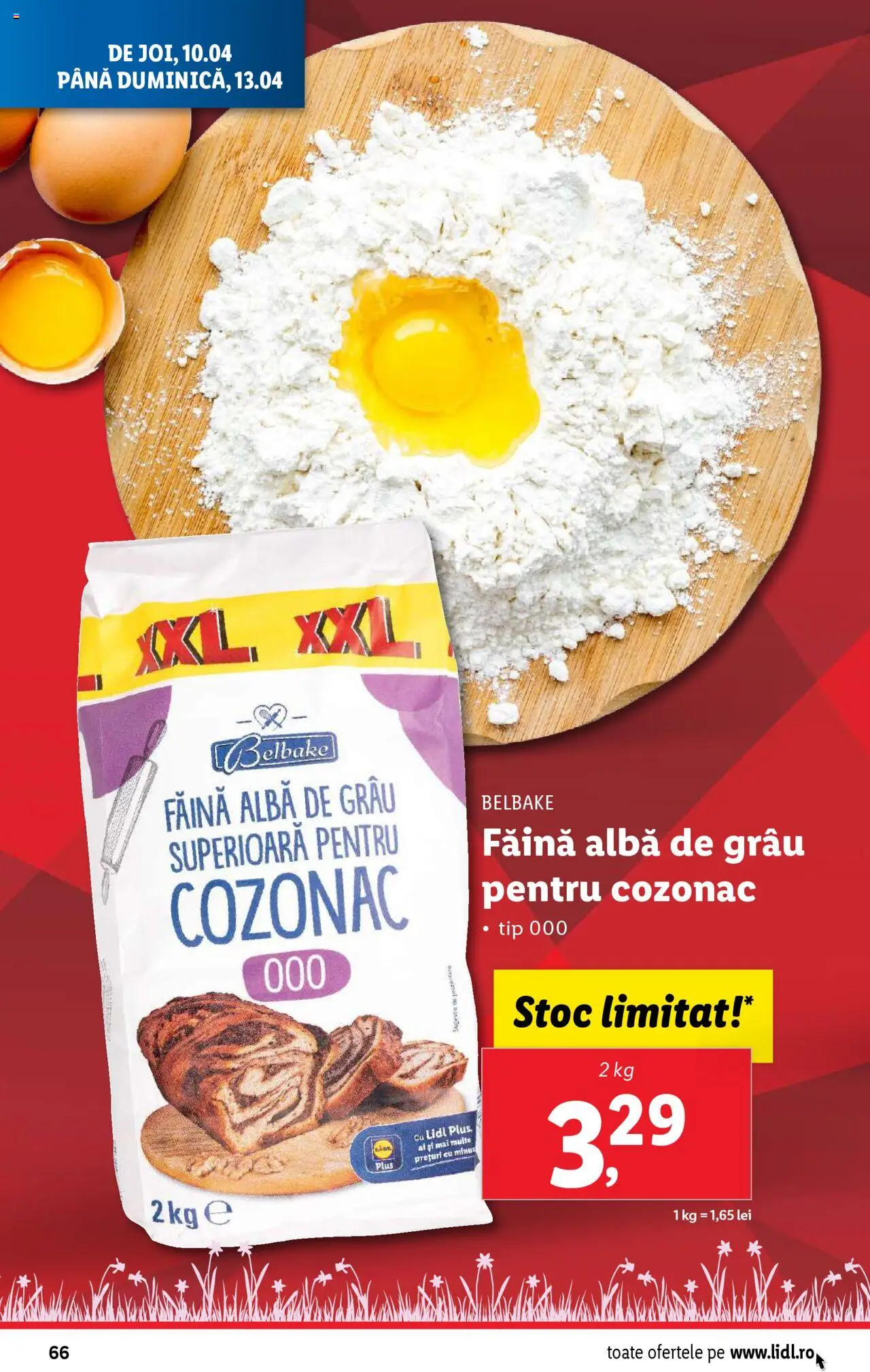 Catalog LIDL 7 - 13 Aprilie 2025 | Pagina 66 | Produse: Făină