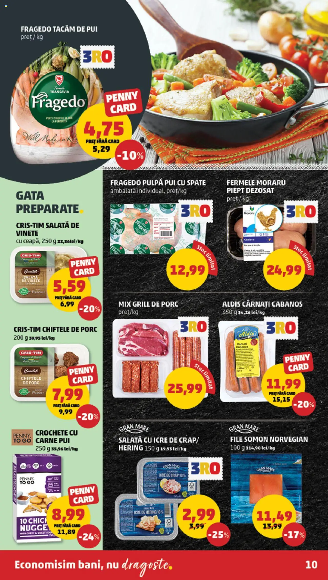 Catalog PENNY Market 2 - 8 Aprilie 2025 | Pagina 10 | Produse: Hacıyatmaz Kedi Oyuncağı, Salată cu icre, Chiftele, Cârnați