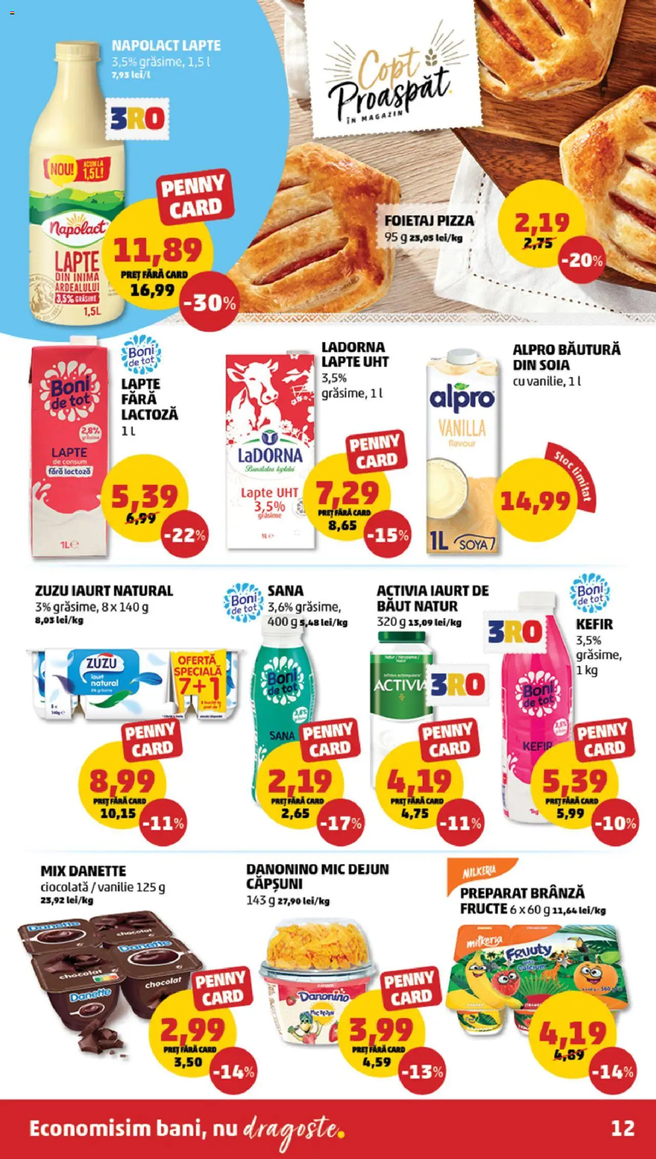 Catalog PENNY Market 2 - 8 Aprilie 2025 | Pagina 12 | Produse: Lapte, Brânză, Ciocolată, Căpșuni