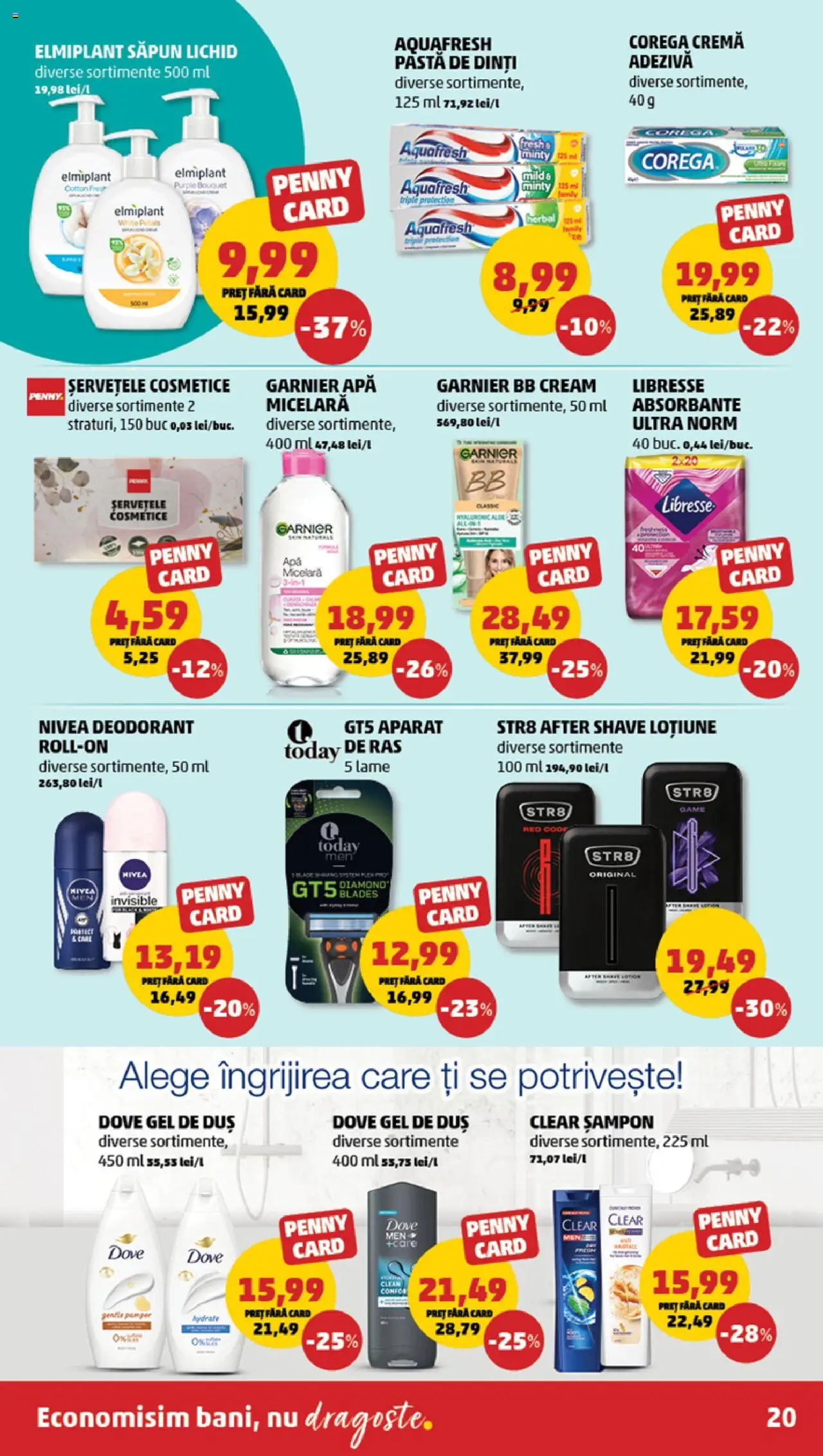 Catalog PENNY Market 2 - 8 Aprilie 2025 | Pagina 20 | Produse: After shave, Șampon, Săpun, Pastă de dinți