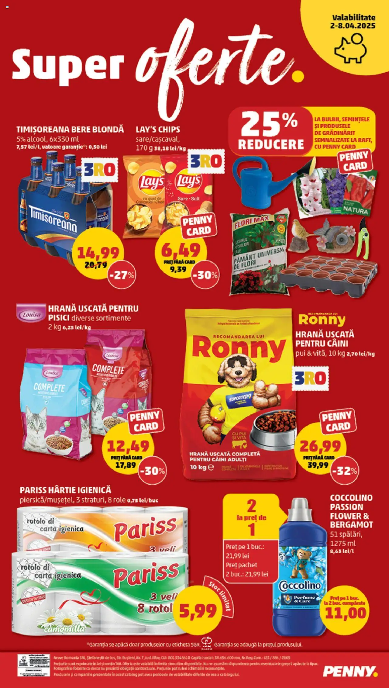 Catalog PENNY Market 2 - 8 Aprilie 2025 | Pagina 24 | Produse: Hacıyatmaz Kedi Oyuncağı, Role, Bere