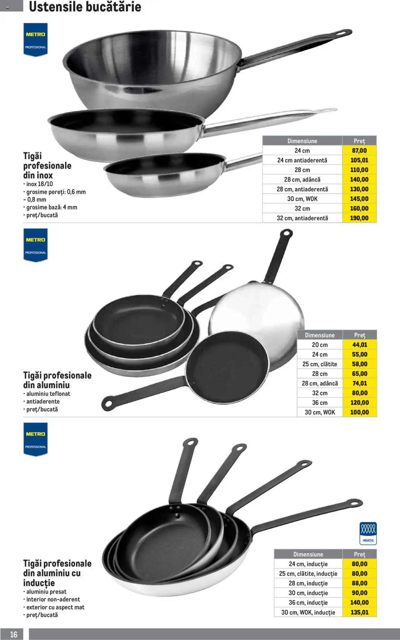 Catalog METRO 1 Aprilie - 30 Iunie 2025 | Pagina 16 | Produse: Bucătărie, Clătite