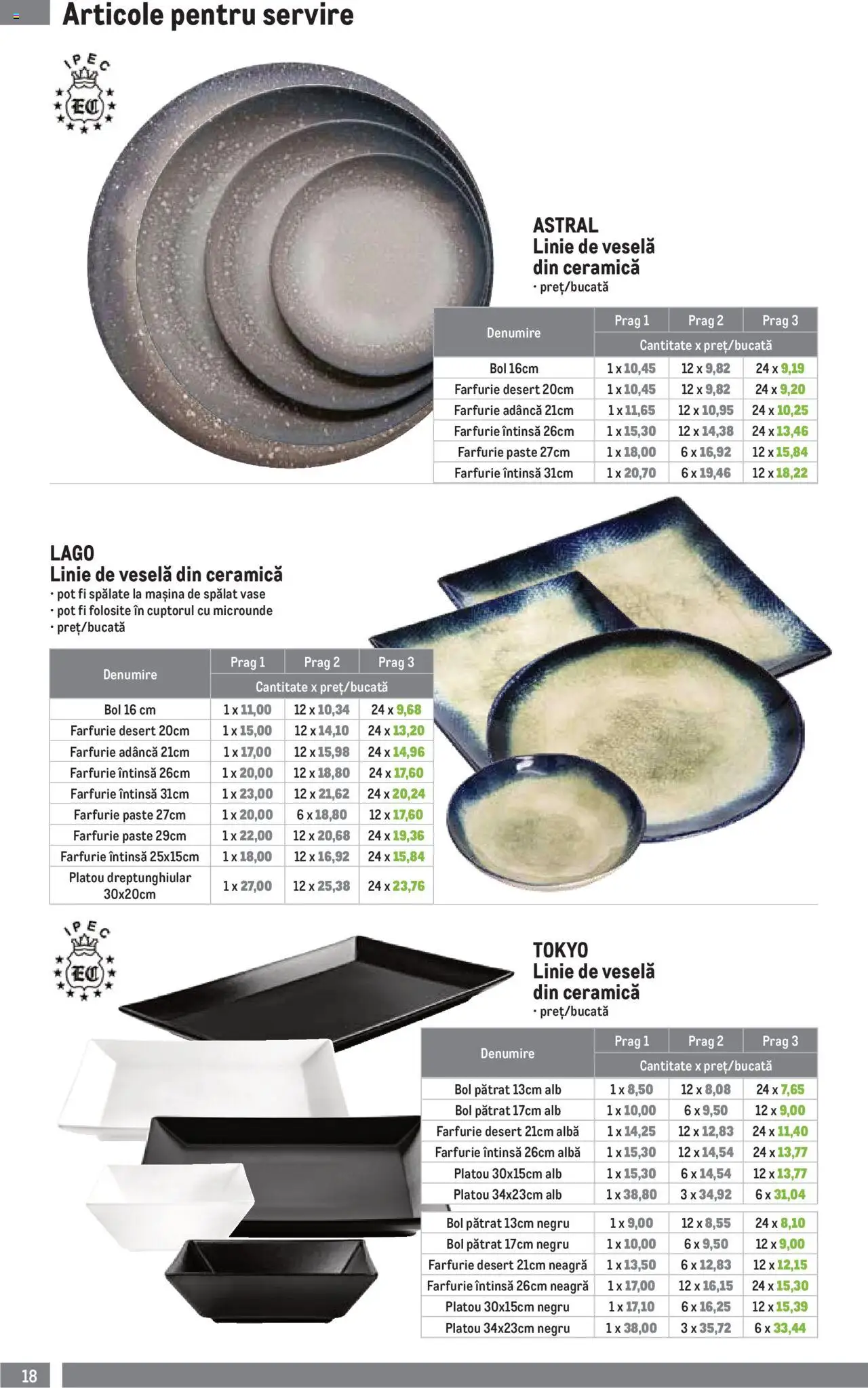 Catalog METRO 1 Aprilie - 30 Iunie 2025 | Pagina 18 | Produse: Mașină De Spălat, Bol, Farfurie, Paste